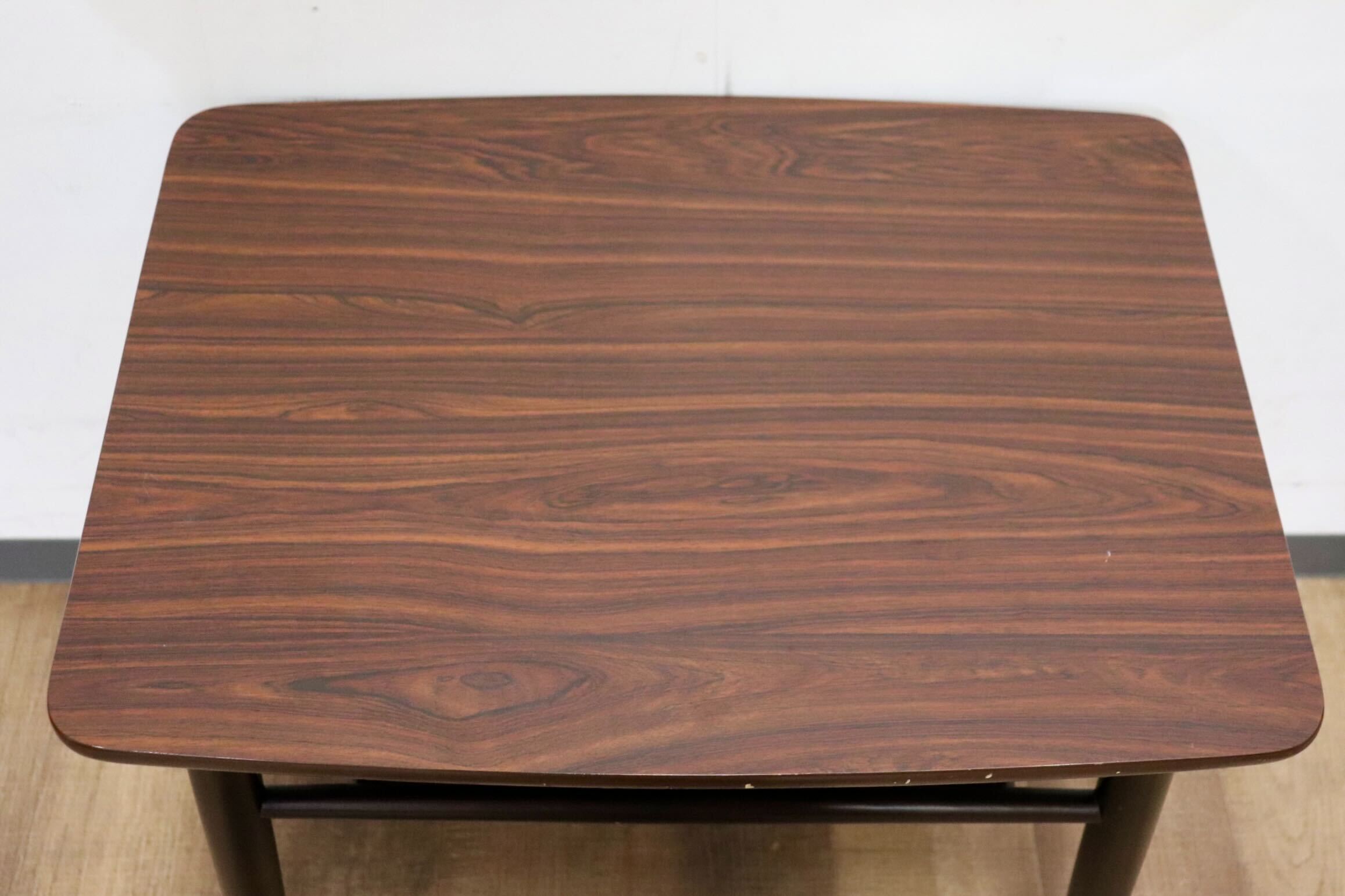 GMHH430○鳥取家具 サイドテーブル 机 コーヒーテーブル ミニーブル 飾り棚 花台 アンティーク ヴィンテージ 木製 昭和レトロ