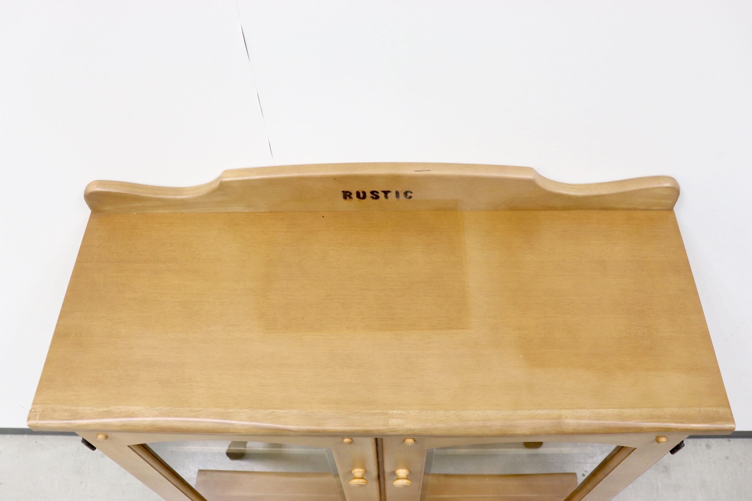 GMGK150○karimoku / カリモク RUSTIC ルスティック キャビネット 本棚 書棚 ブックシェルフ 飾り棚 収納棚 カントリー ナチュラル 廃番