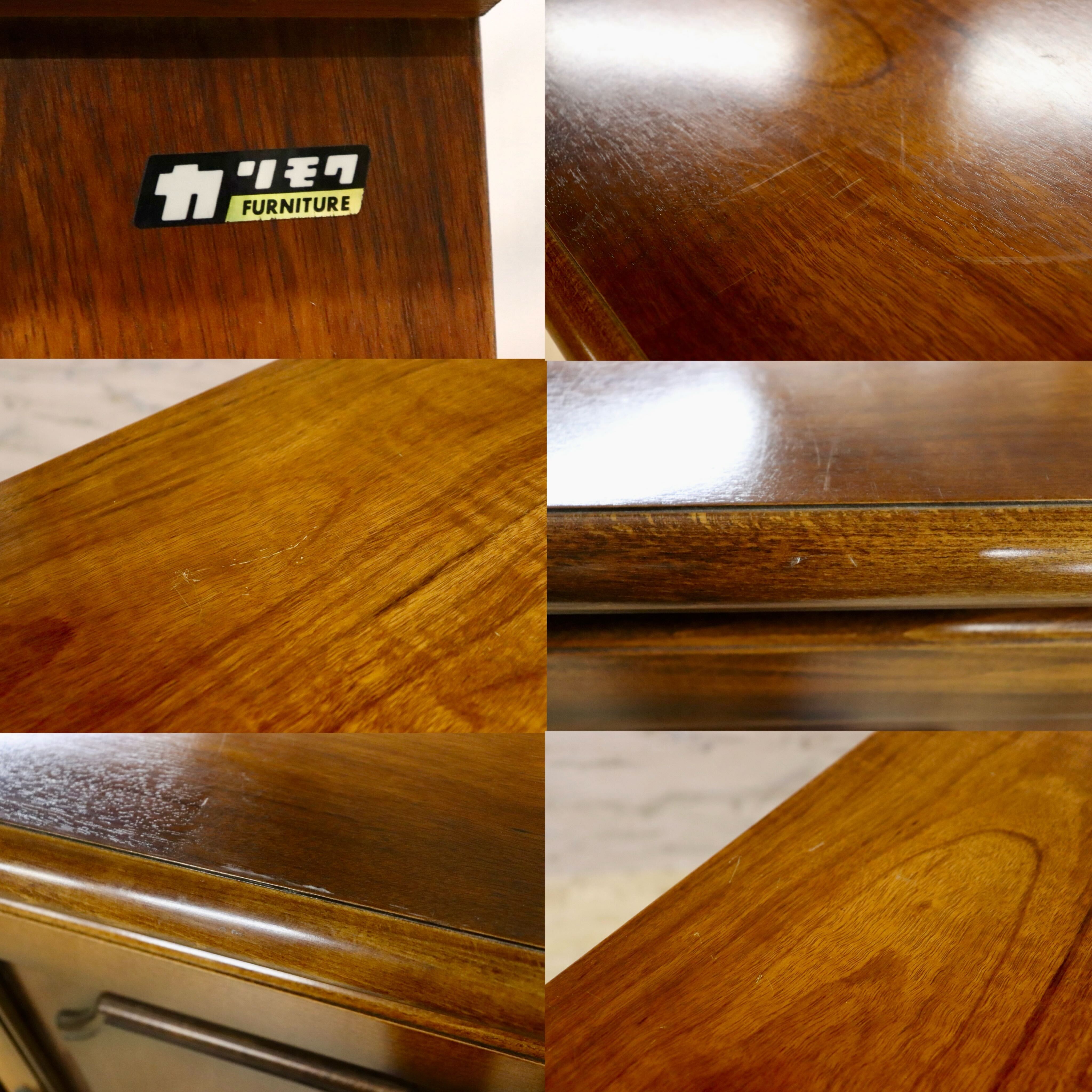 GMHH150○karimoku / カリモク コロニアル サイドボード リビングボード 飾り棚 キャビネット カントリー オールドカリモク 国産家具