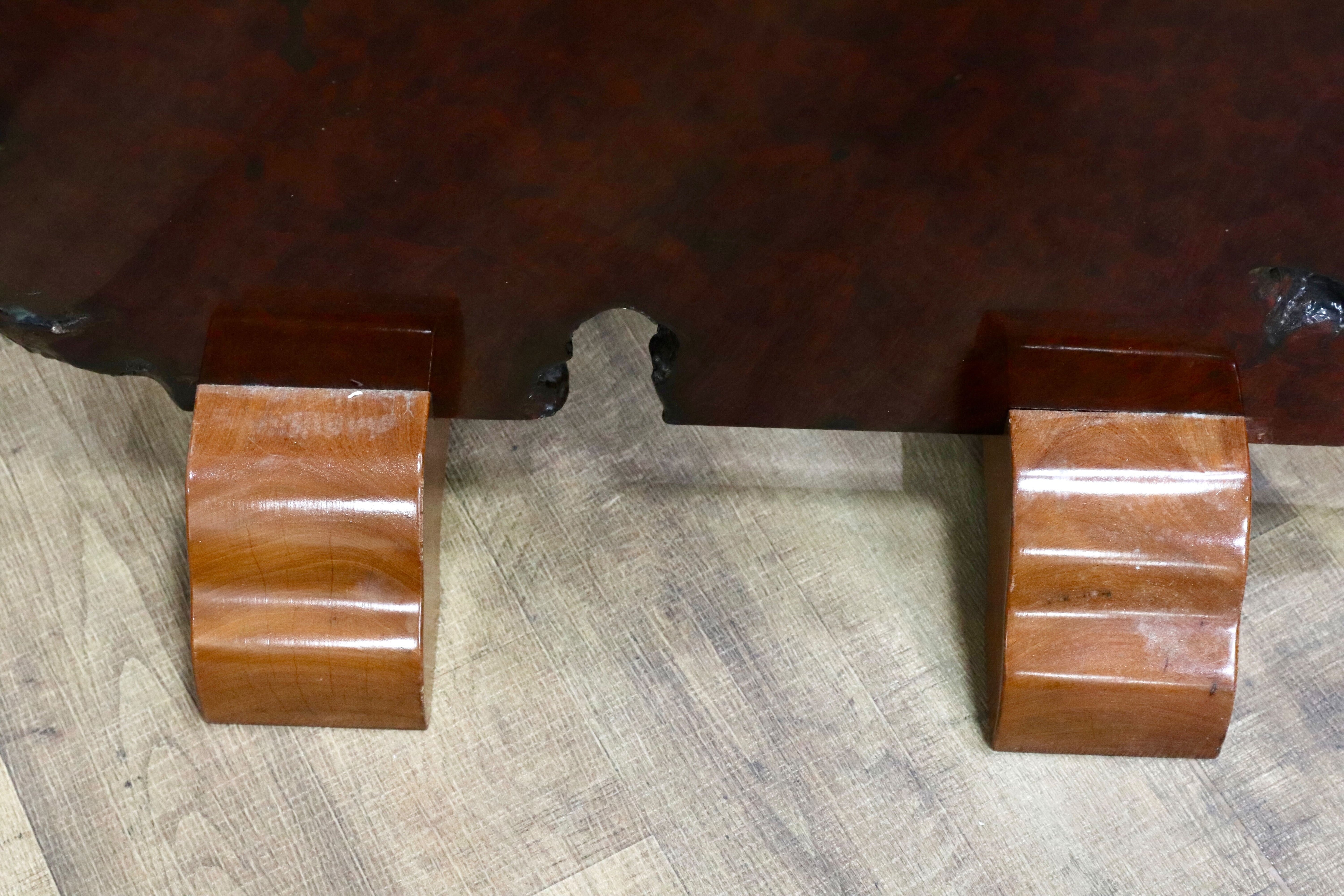 GMIK282○花梨材 唐木 衝立 一枚板 パーテーション 玄関飾 オブジェ 和家具 和モダン レトロ アンティーク