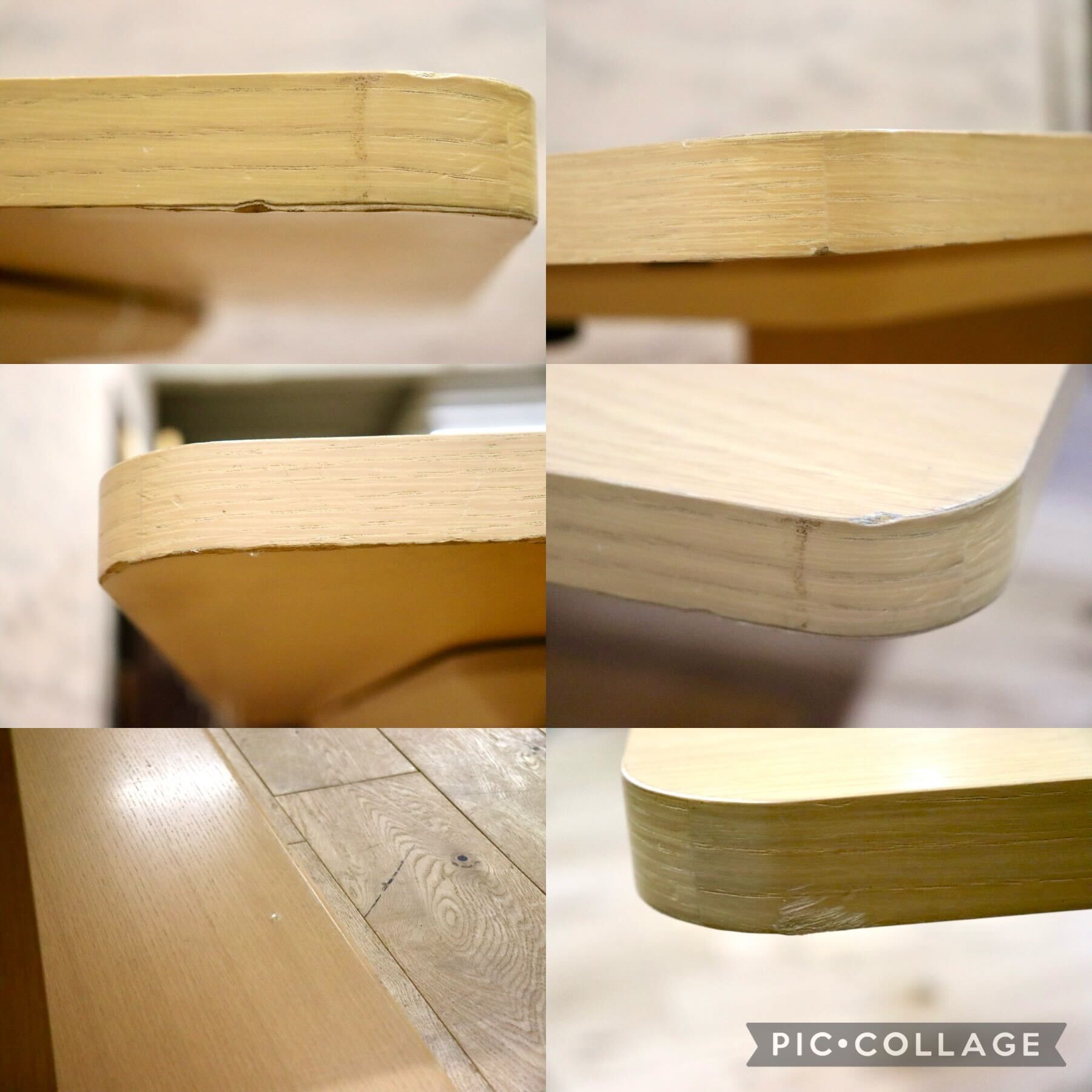 GMFH431○エスティック formax CORTLAND コートランド ダイニングテーブル ワークテーブル 作業台 安積 伸 ホワイトオーク 定価約30万