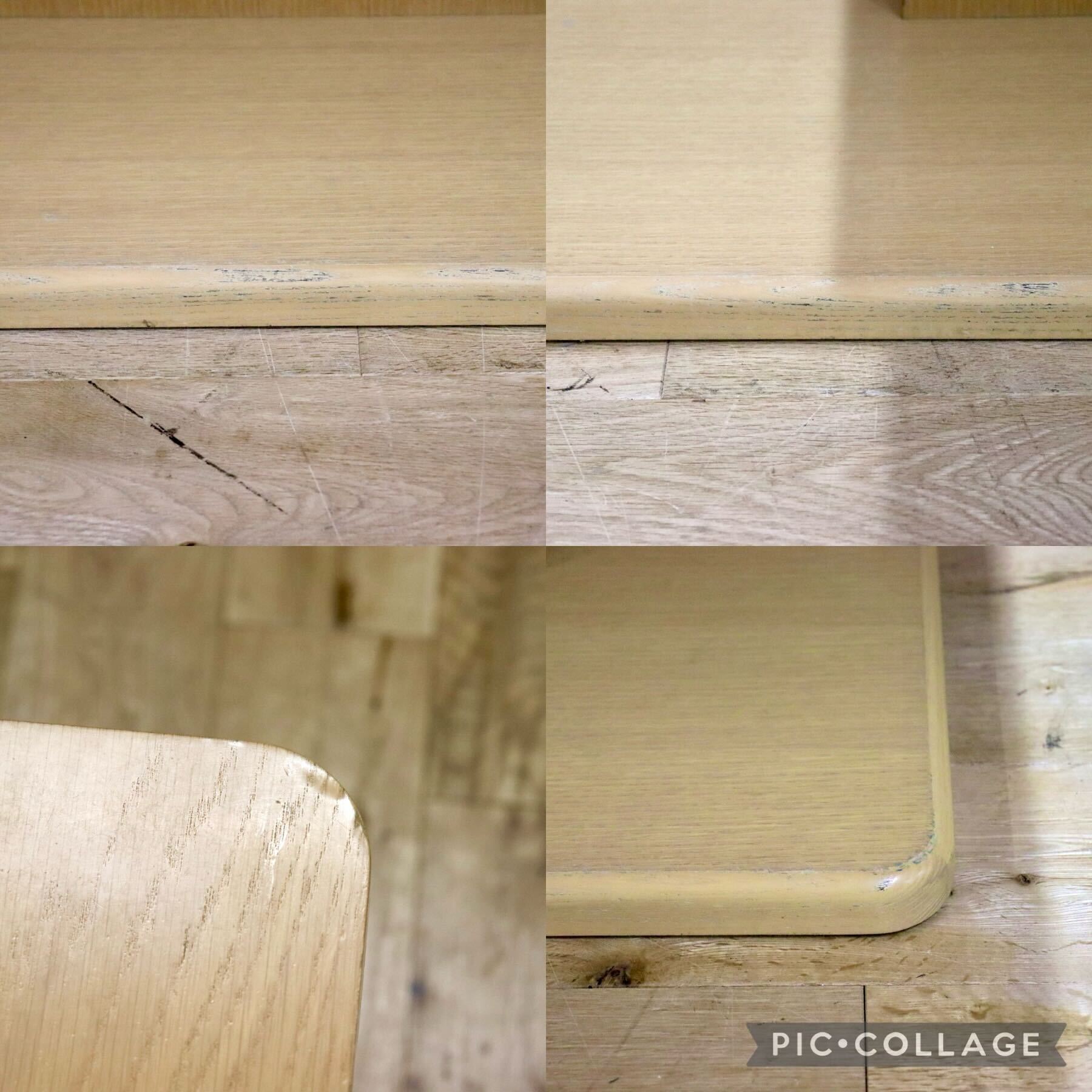 GMFH431○エスティック formax CORTLAND コートランド ダイニングテーブル ワークテーブル 作業台 安積 伸 ホワイトオーク 定価約30万