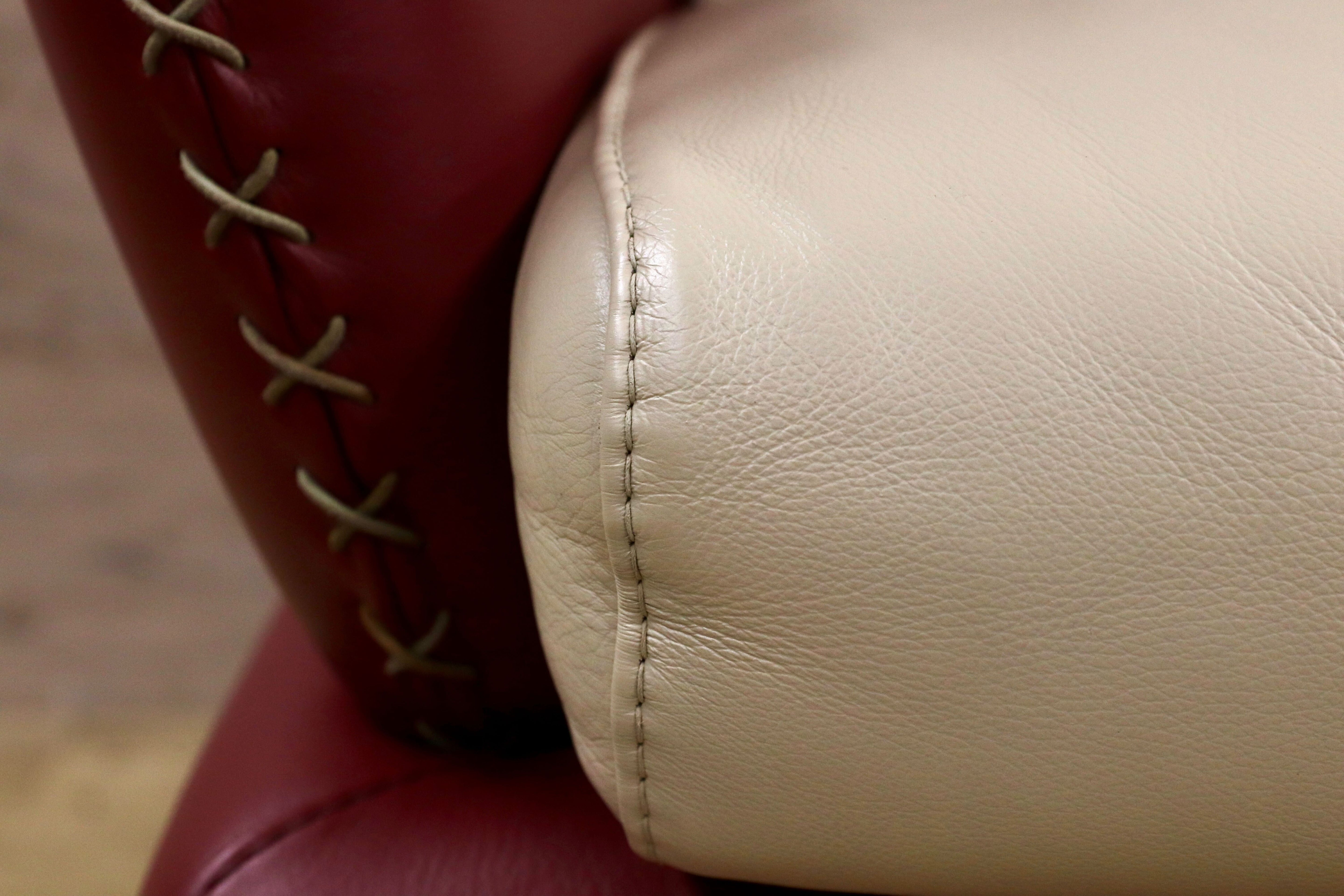 GMHK102○Formenti / フォルメンティ 2人掛けソファ ラブソファ イタリア製 本革 最高級 モダン 稀少 定価約100万 検)cassina b&b arflex