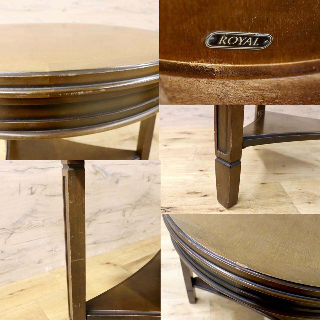 GMHH194○maruni / マルニ 地中海 ROYAL ロイヤル サイドテーブル リビングテーブル コーヒーテーブル クラシック ヴィンテージ