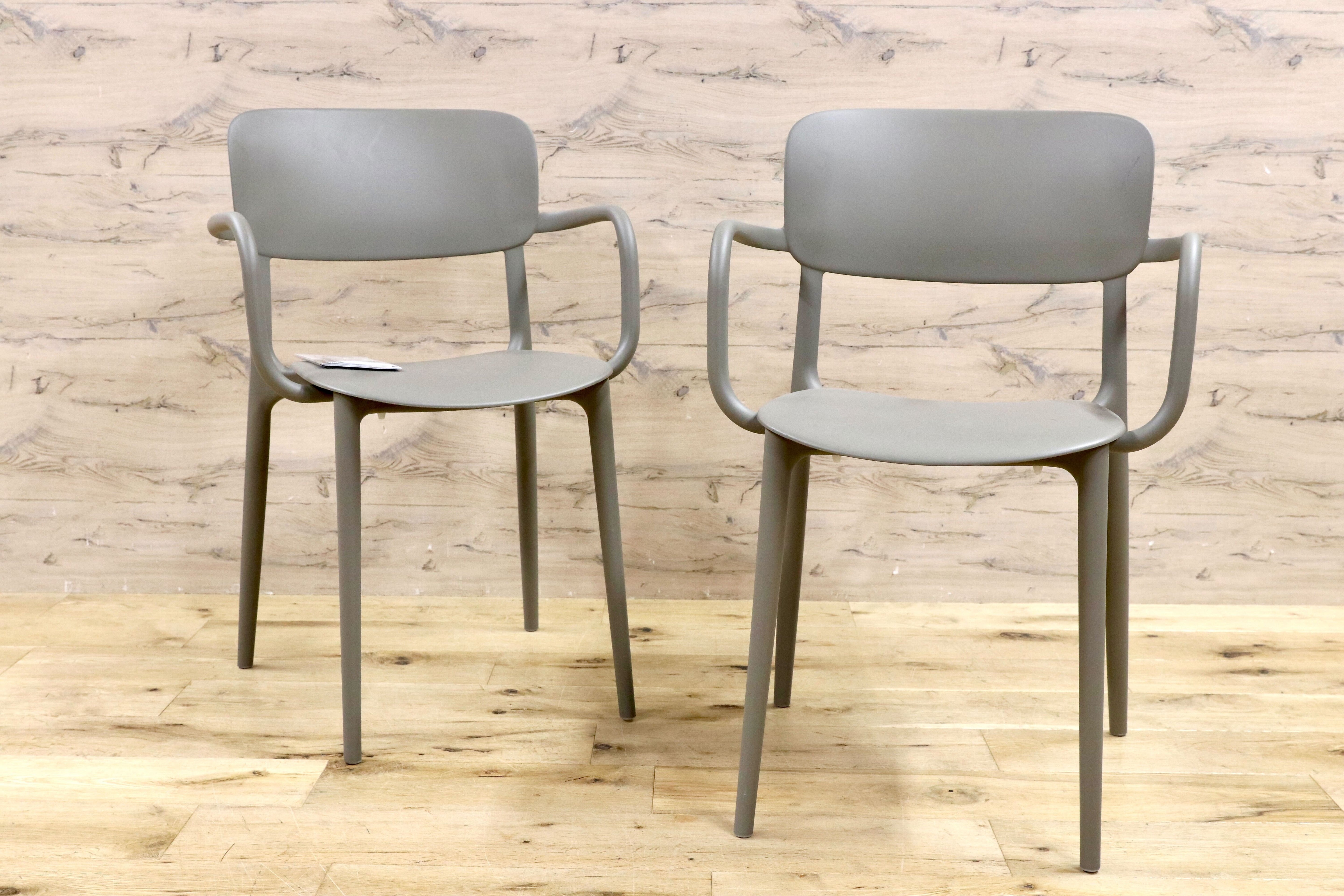 GMHN335C○Calligaris / カリガリス LIBERTY Dining chair リバティ ダイニングチェア CS1884 椅子 イタリア 2脚セット 定価約12万 展示品