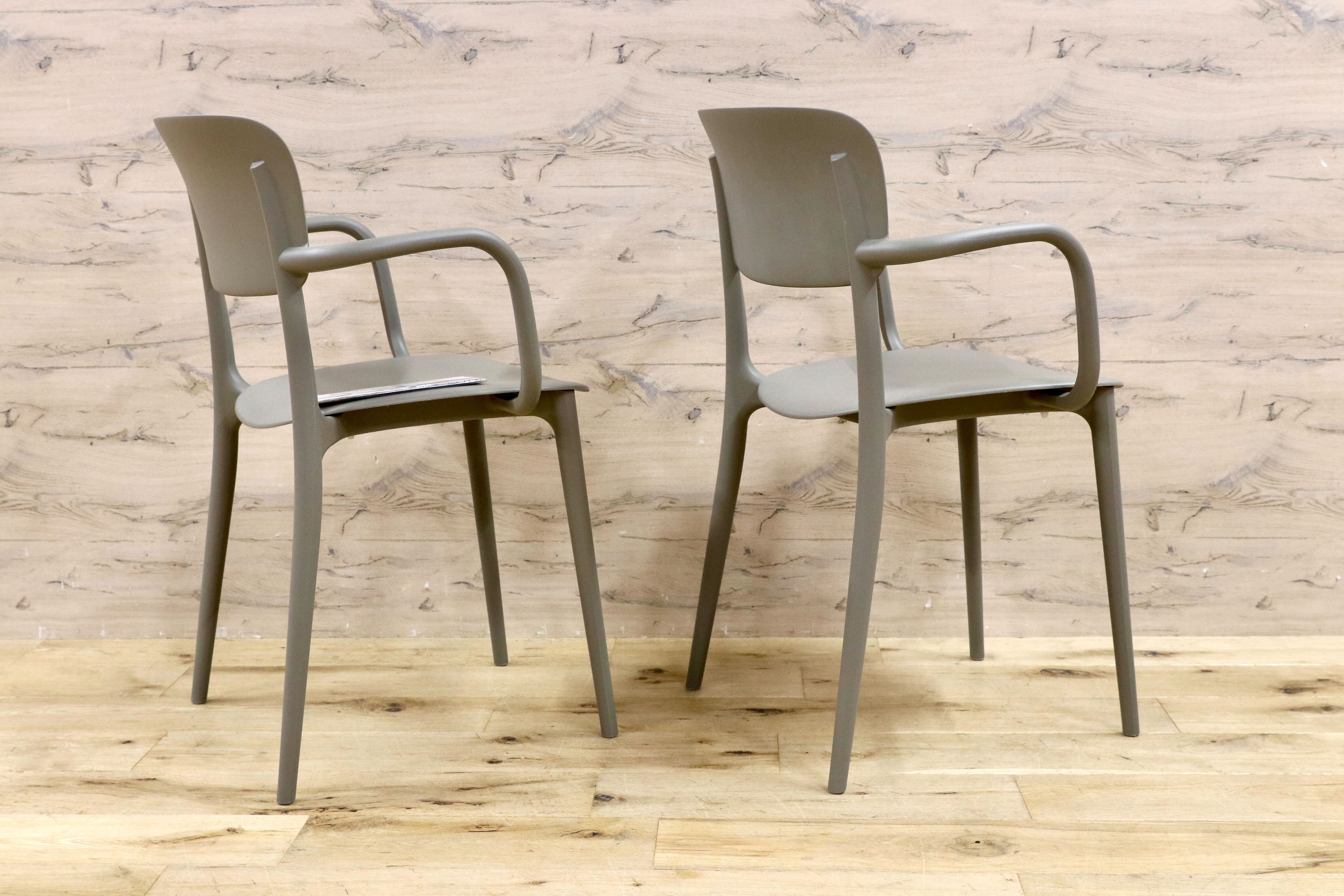 GMHN335C○Calligaris / カリガリス LIBERTY Dining chair リバティ ダイニングチェア CS1884 椅子 イタリア 2脚セット 定価約12万 展示品