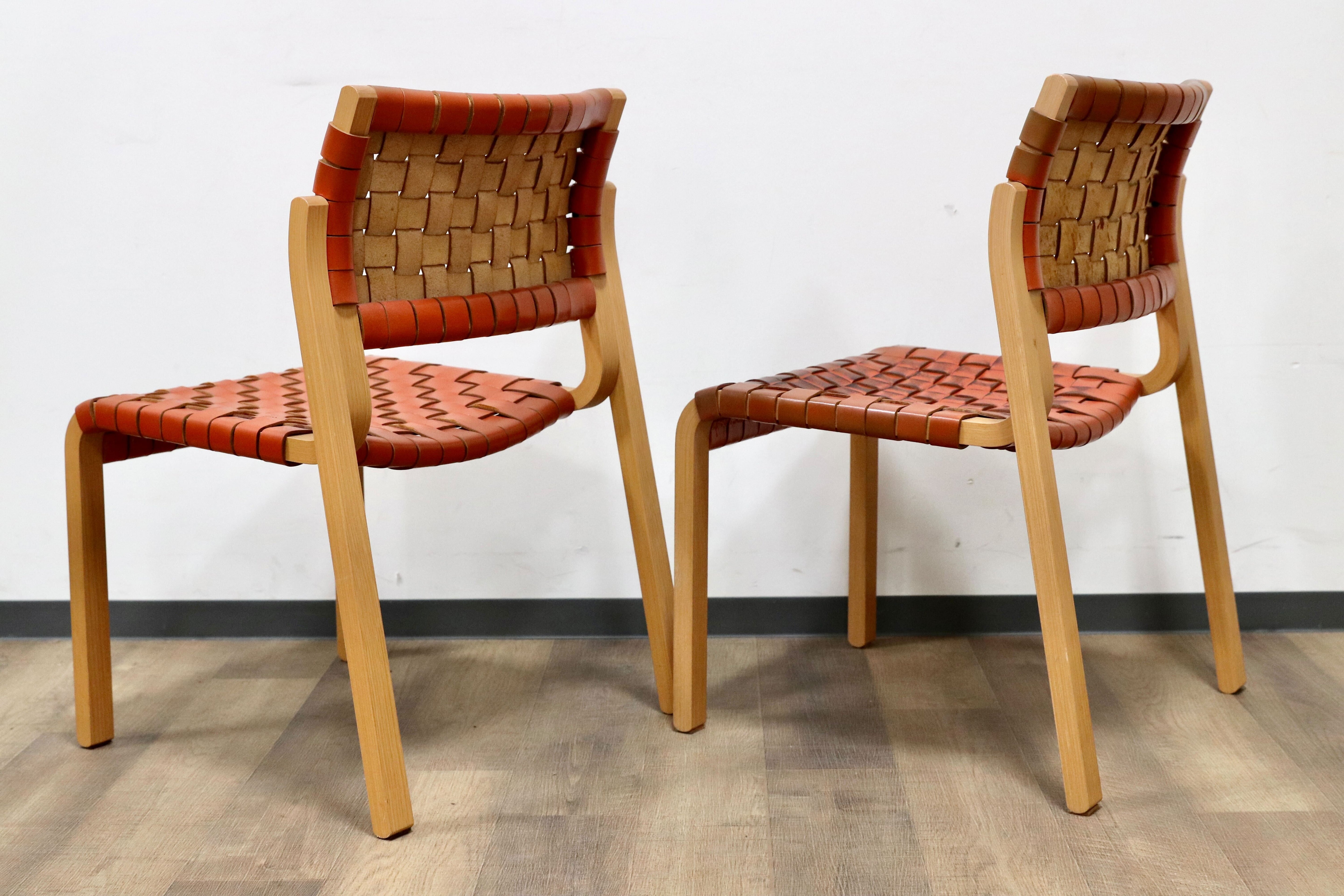 GMGN514C○arflex / アルフレックス NTチェア アームチェア 椅子 革張り 川上元美 イタリア モダン ヴィンテージ 約30万 2脚セット