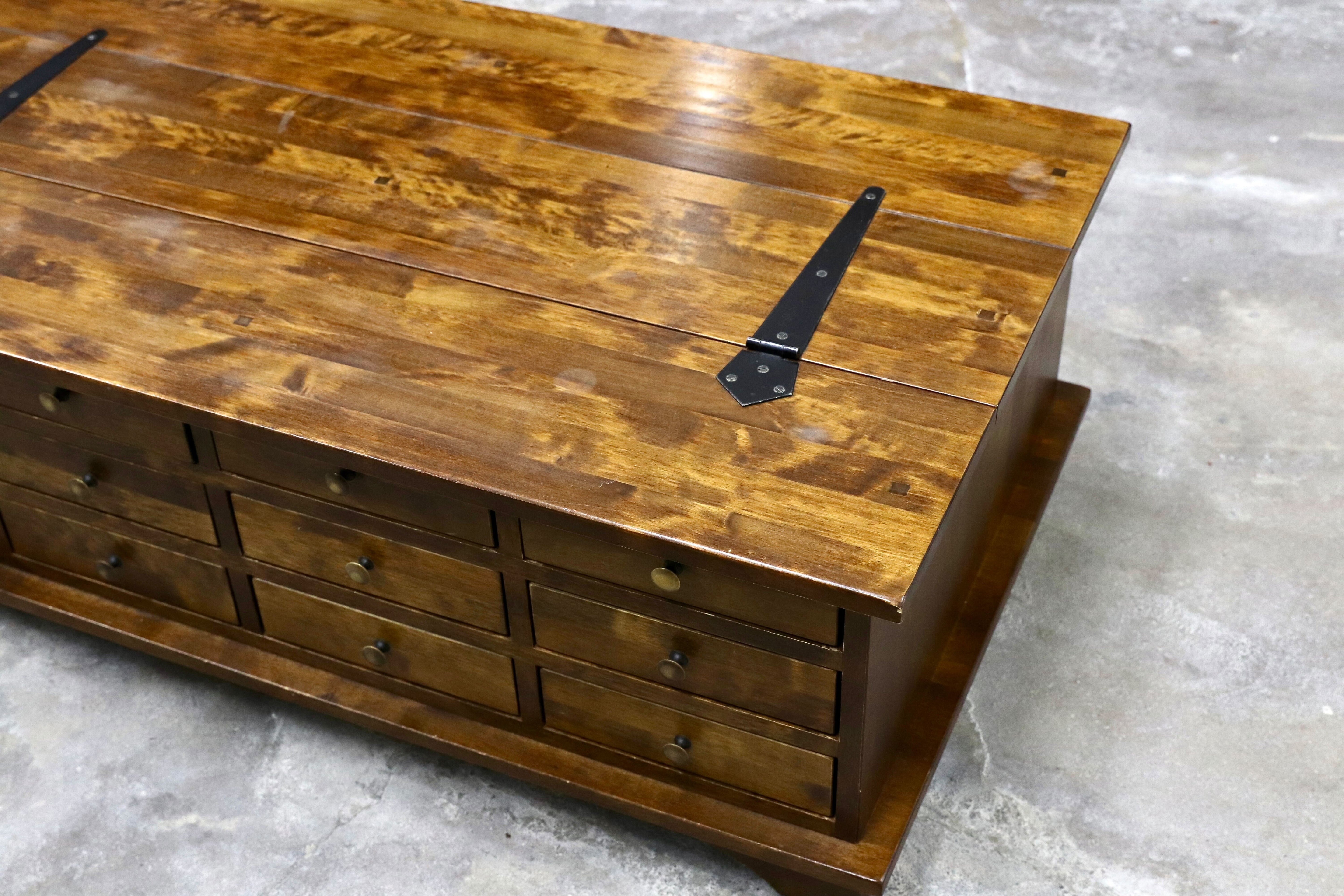GMIK299○LAURA ASHLEY / ローラアシュレイ Garrat ギャラット コーヒーテーブル センターテーブル 小引出し 収納家具 カントリー 稀少