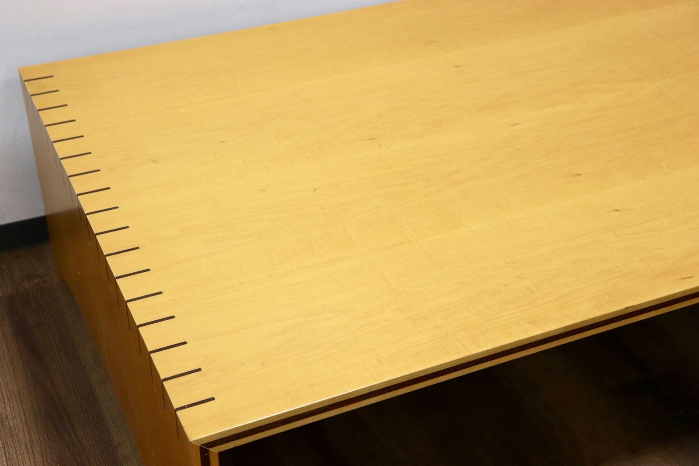 GMHK744○イタリアモダン リビングテーブル センターテーブル コーヒーテーブル 座卓 ローテーブル ビーチ材 ナチュラル 検)arflex