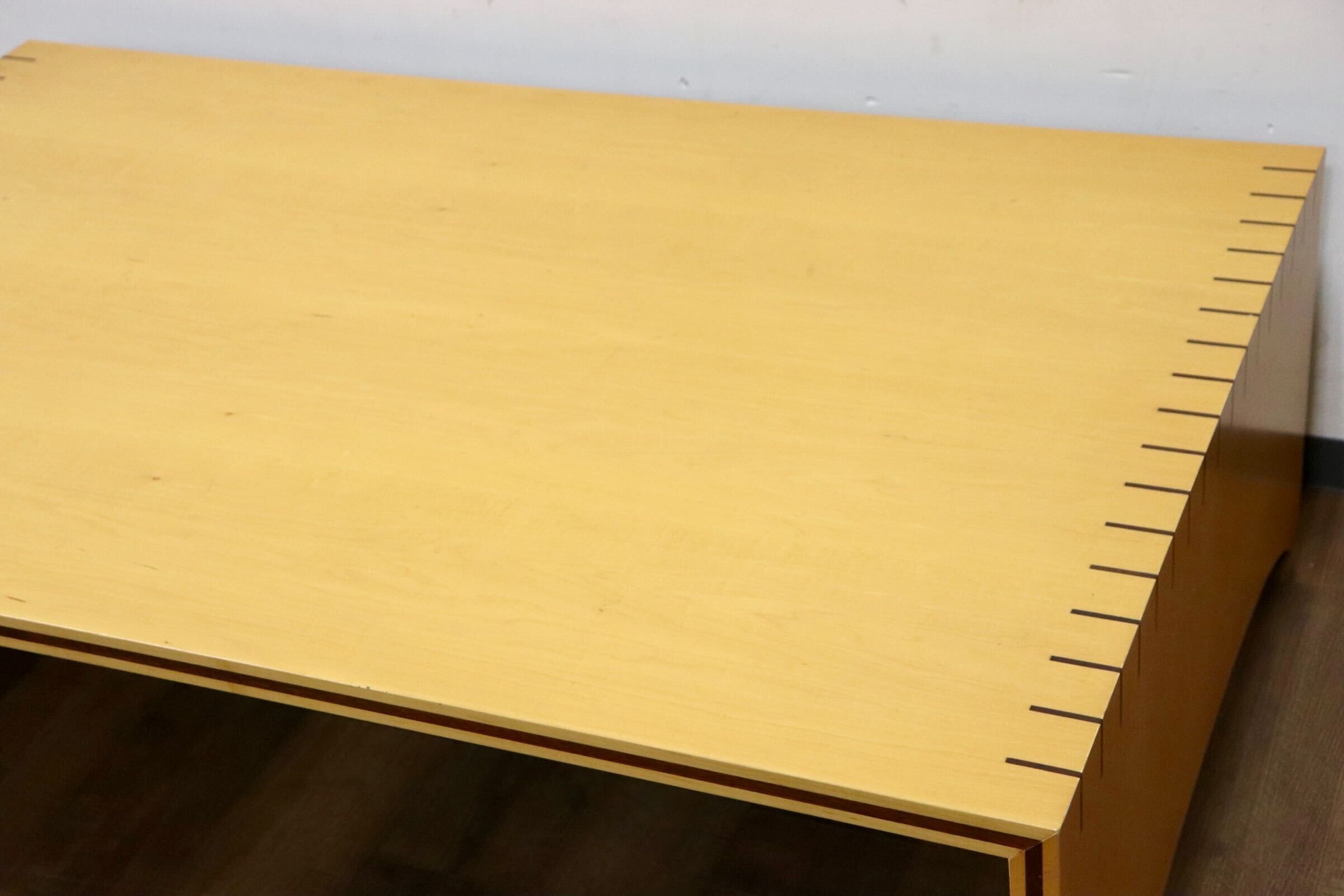 GMHK744○イタリアモダン リビングテーブル センターテーブル コーヒーテーブル 座卓 ローテーブル ビーチ材 ナチュラル 検)arflex