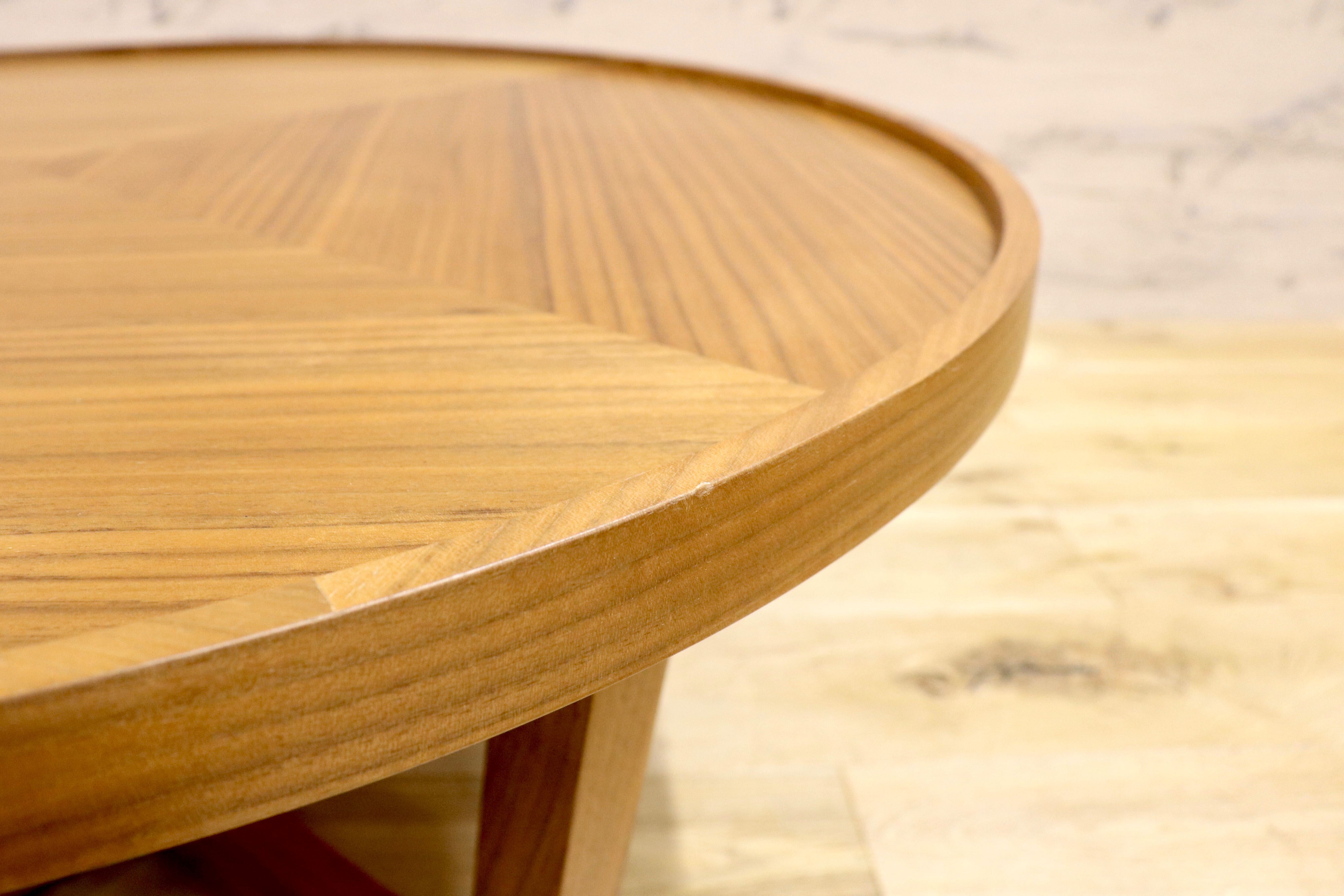 GMIS304A○CHERRY / チェリー 桜屋工業 リビングテーブル ラウンドテーブル 丸テーブル ローテーブル 座卓 ナチュラル 木製家具 定価約5万