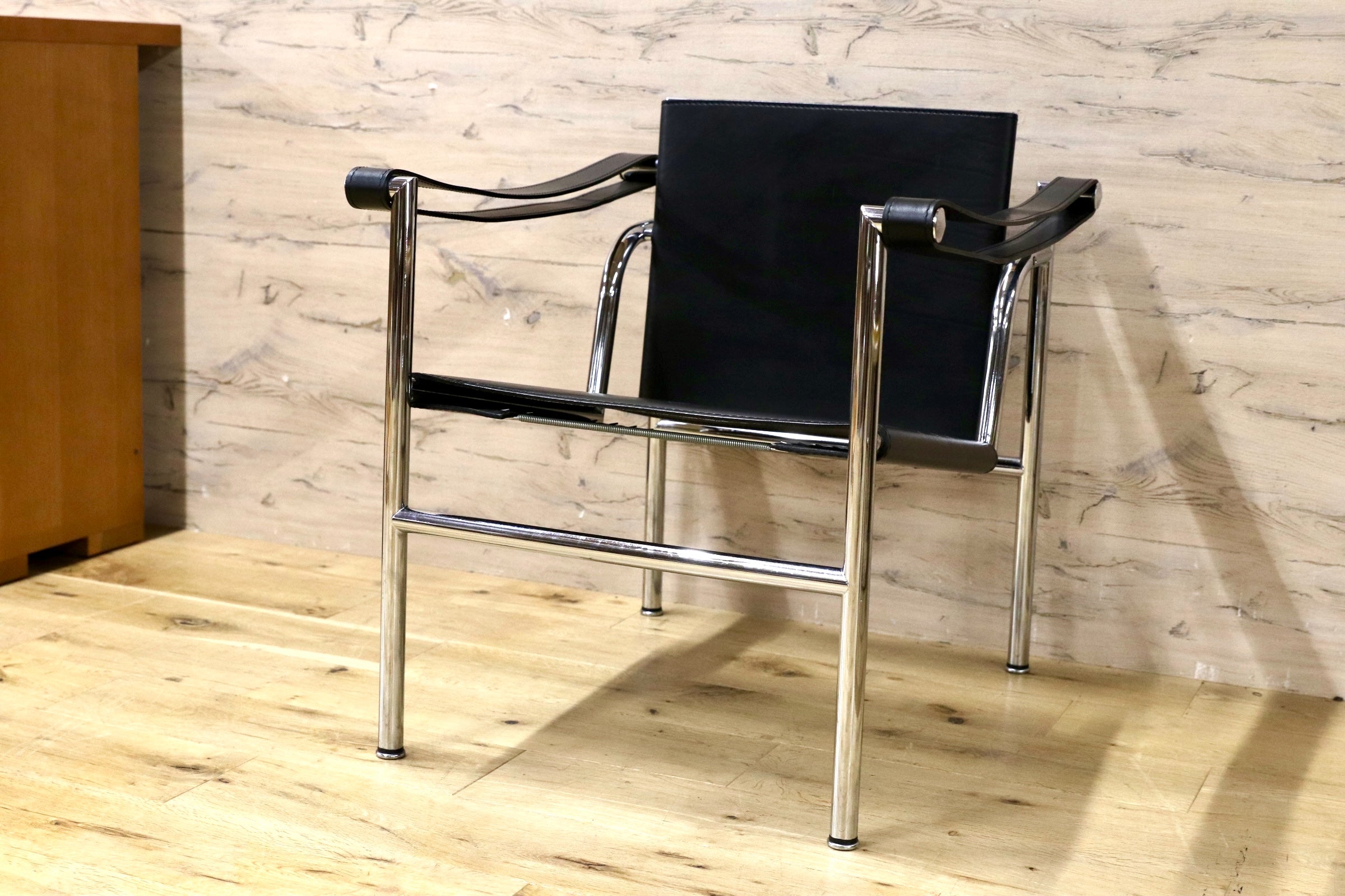 Cassina製 LC1 シャルロットペリアン コルビジェ GMJH70B○Cassina / カッシーナ LC1 スリングチェア ル・コルビュジエ