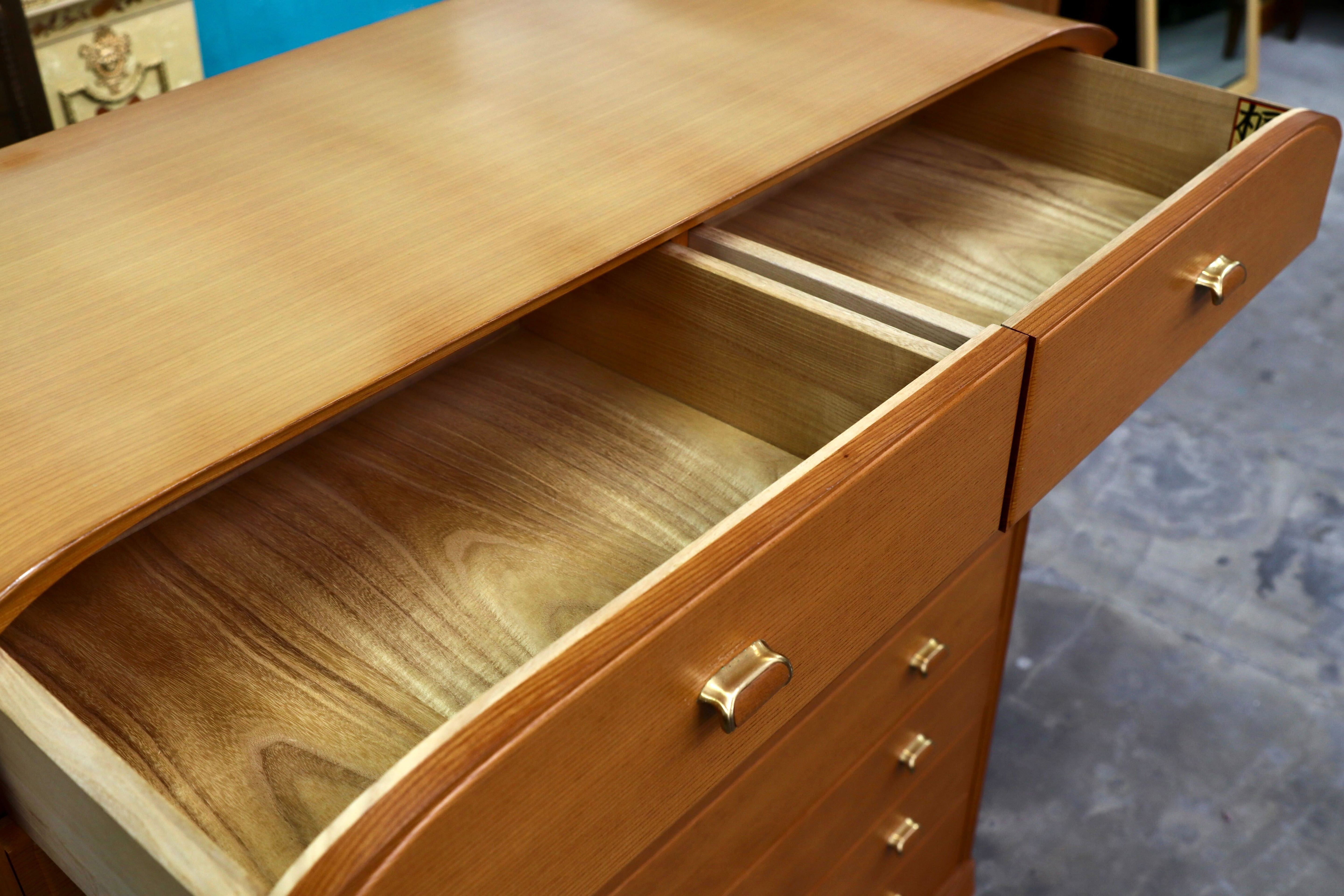 GMIH369B○多々納邦男 府中家具 チェスト 最高峰 着物箪笥 整理箪笥 洋服箪笥 和家具 タンス 約160万 稀少