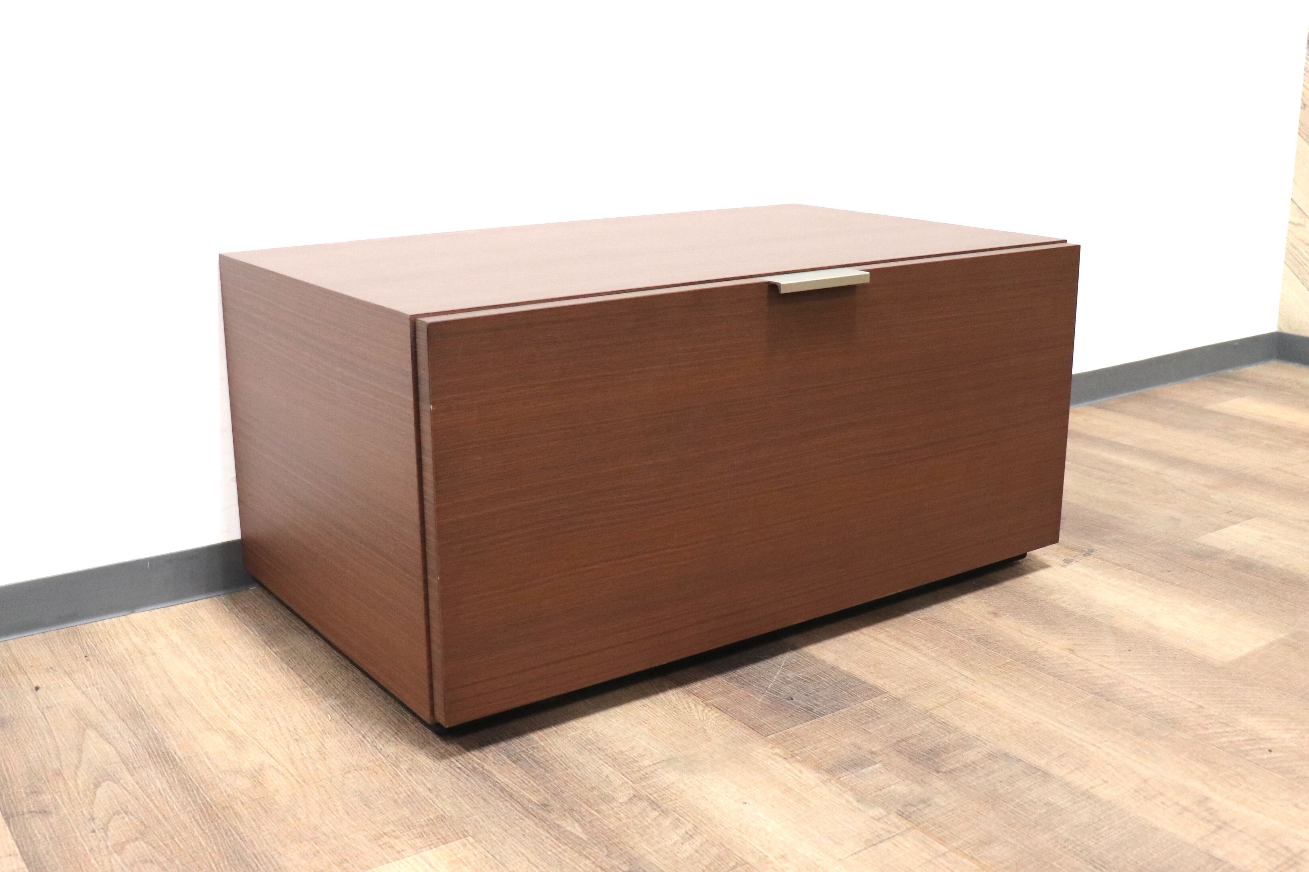 GMHS94A○arflex / アルフレックス C.C.C キャビネット 収納家具 ウォールナット カルロ・コロンボ イタリアモダン 定価約25万 廃番 展示品