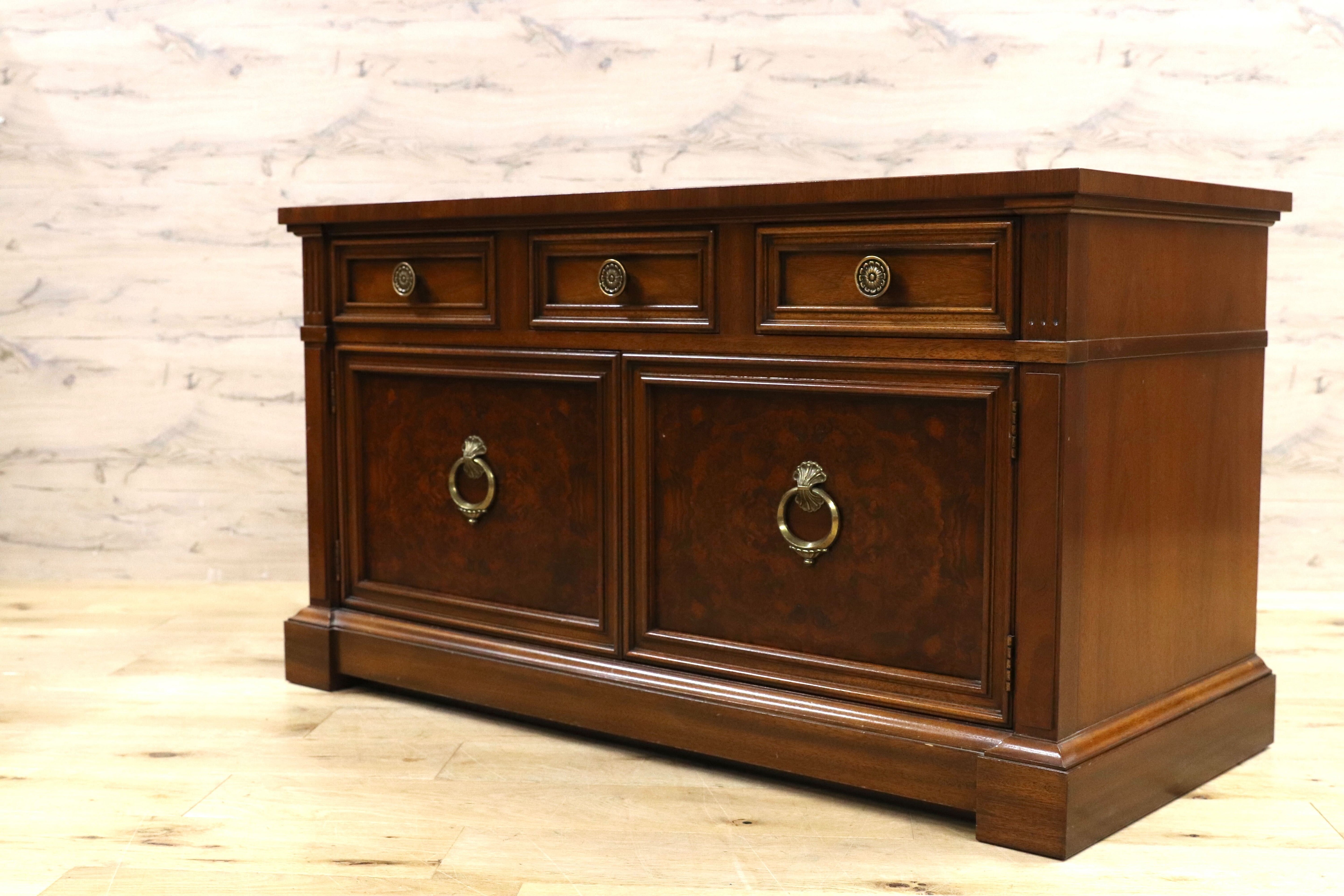 GMIS422○DREXEL HERITAGE / ドレクセルヘリテイジ Francesca フランチェスカ テレビボード オーディオボード ヴィンテージ 約90万 稀少