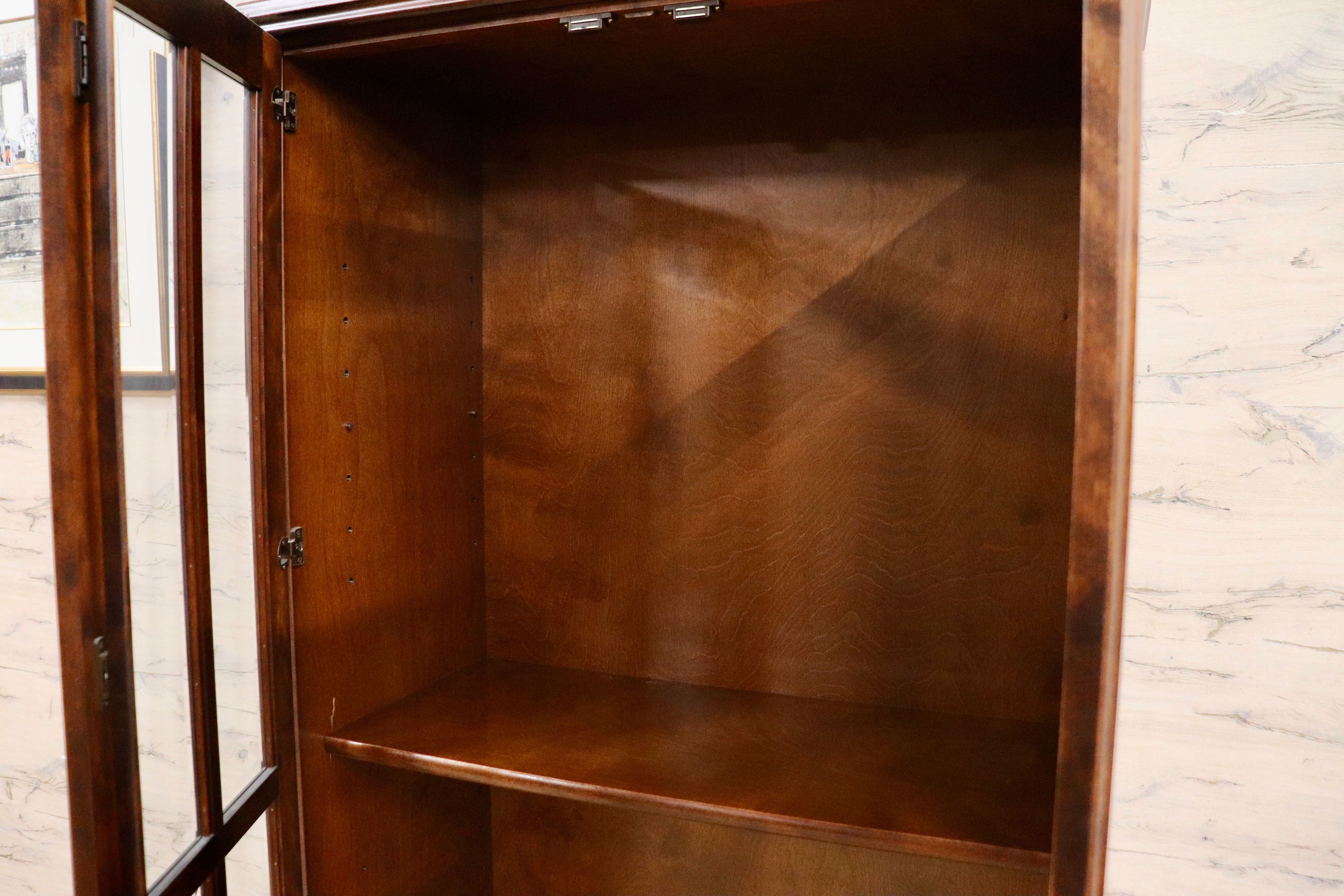 GMHH485B○Herbe / エルブ まりも 本棚 書棚 ブックシェルフ 本箱 飾り棚 キャビネット 収納家具 民芸家具 和家具 古民家 和モダン