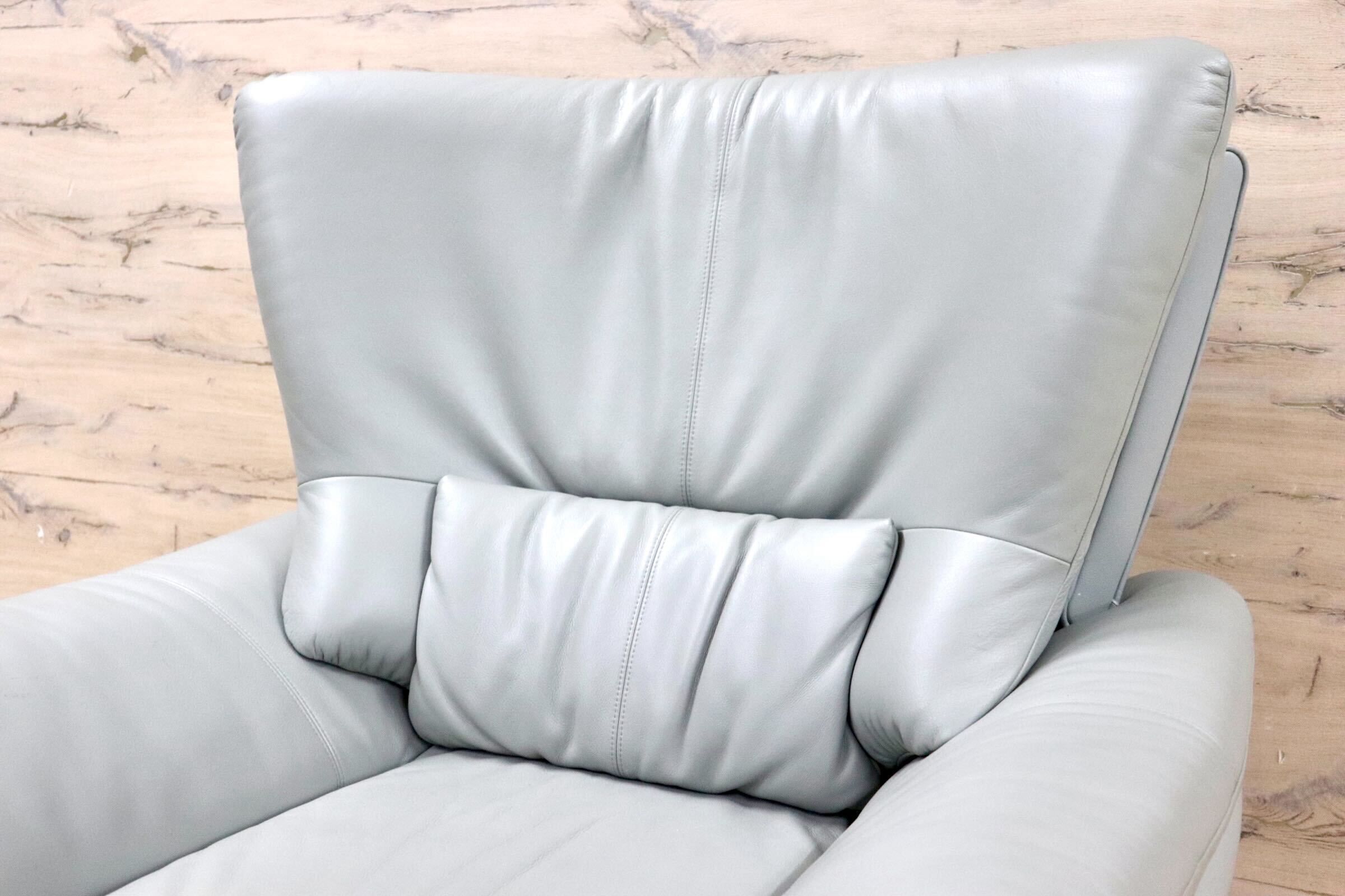 GMHK361B○karimoku / カリモク 1人掛けソファ シングルソファ ラウンジソファ アームチェア 応接 ハイバック 本革 モダン 国産家具