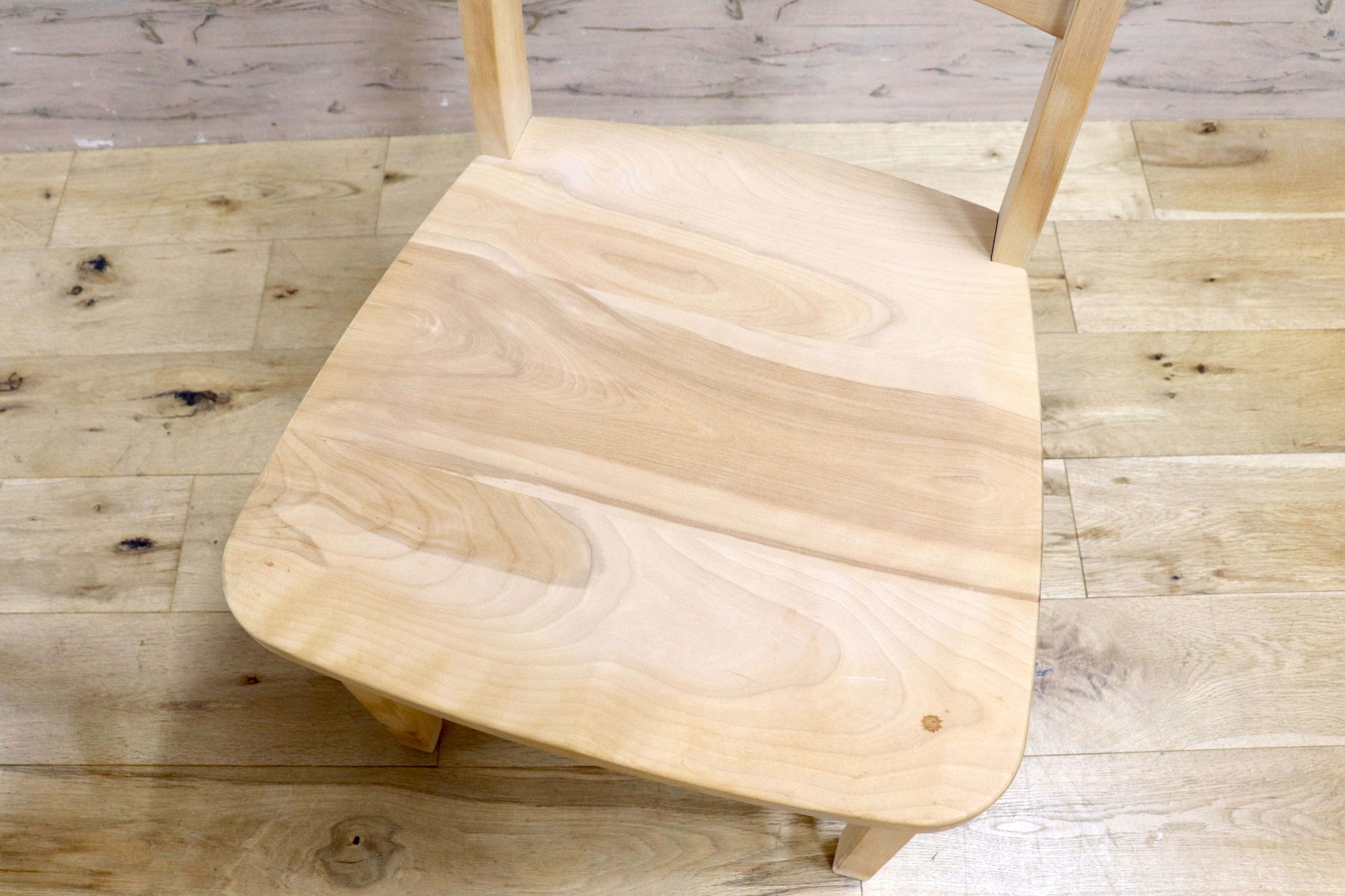 GMIS303A○北海道民芸家具 ダイニングチェア 2脚セット 椅子 木製家具 ナチュラル シンプル モダン 国産家具 樺材 飛騨産業