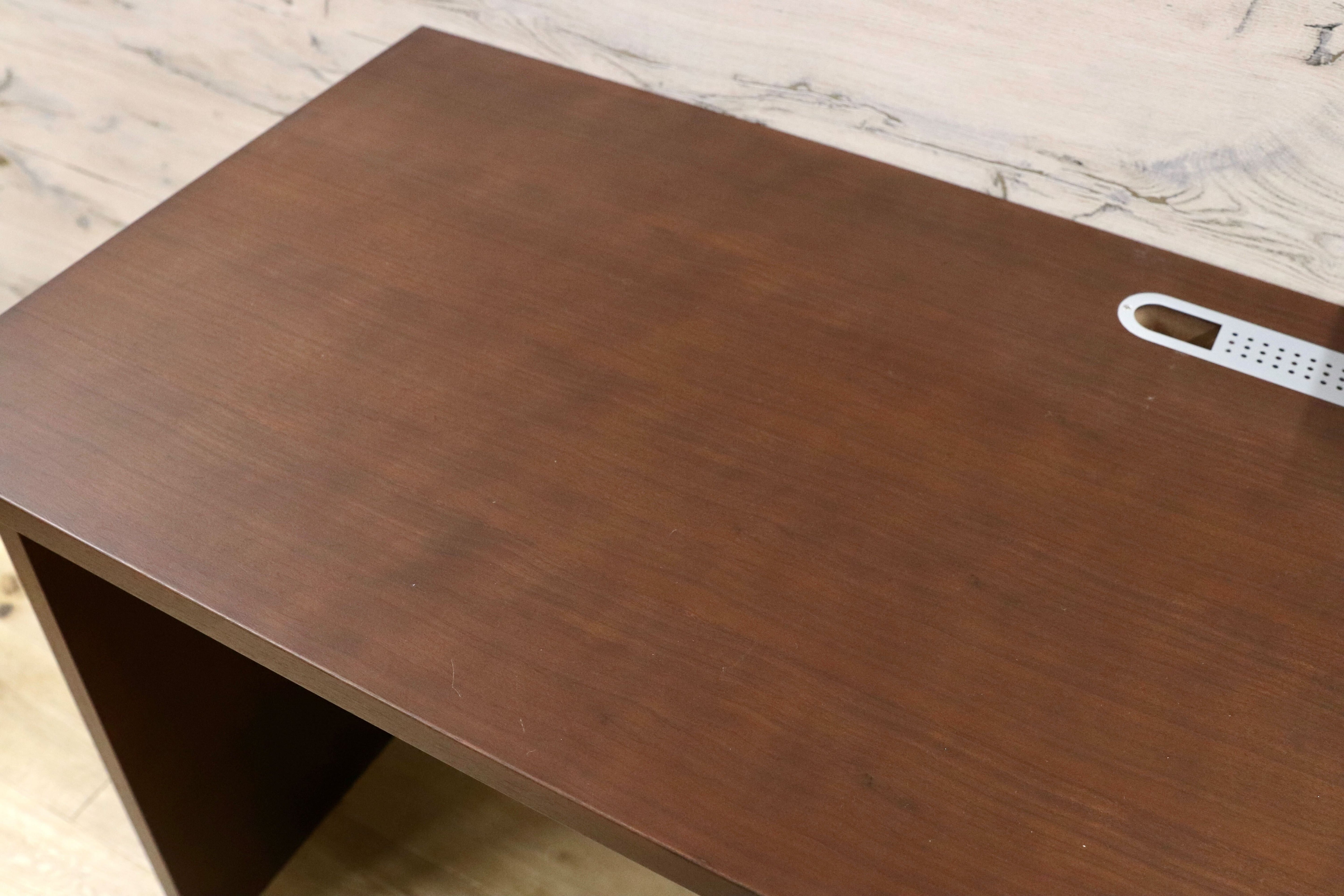 GMGN210○静岡家具 MKマエダ パソコンデスク 作業台 デスク 机 ブラウン