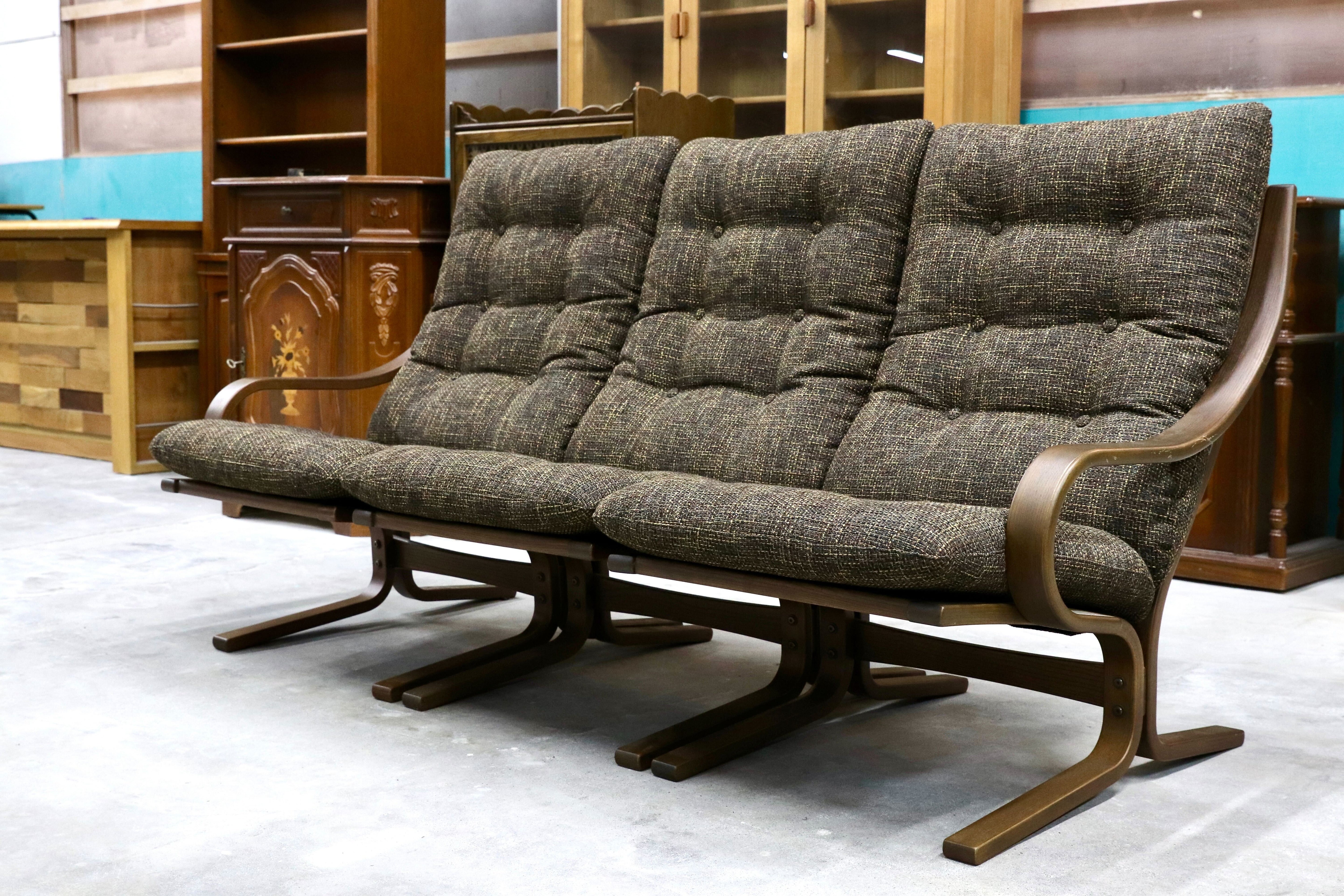 GMHN354B○冨士ファニチア / FUJI FURNITURE アージオ Agio セパレートソファ 3人掛けソファ トリプルソファ 北欧スタイル 約33万