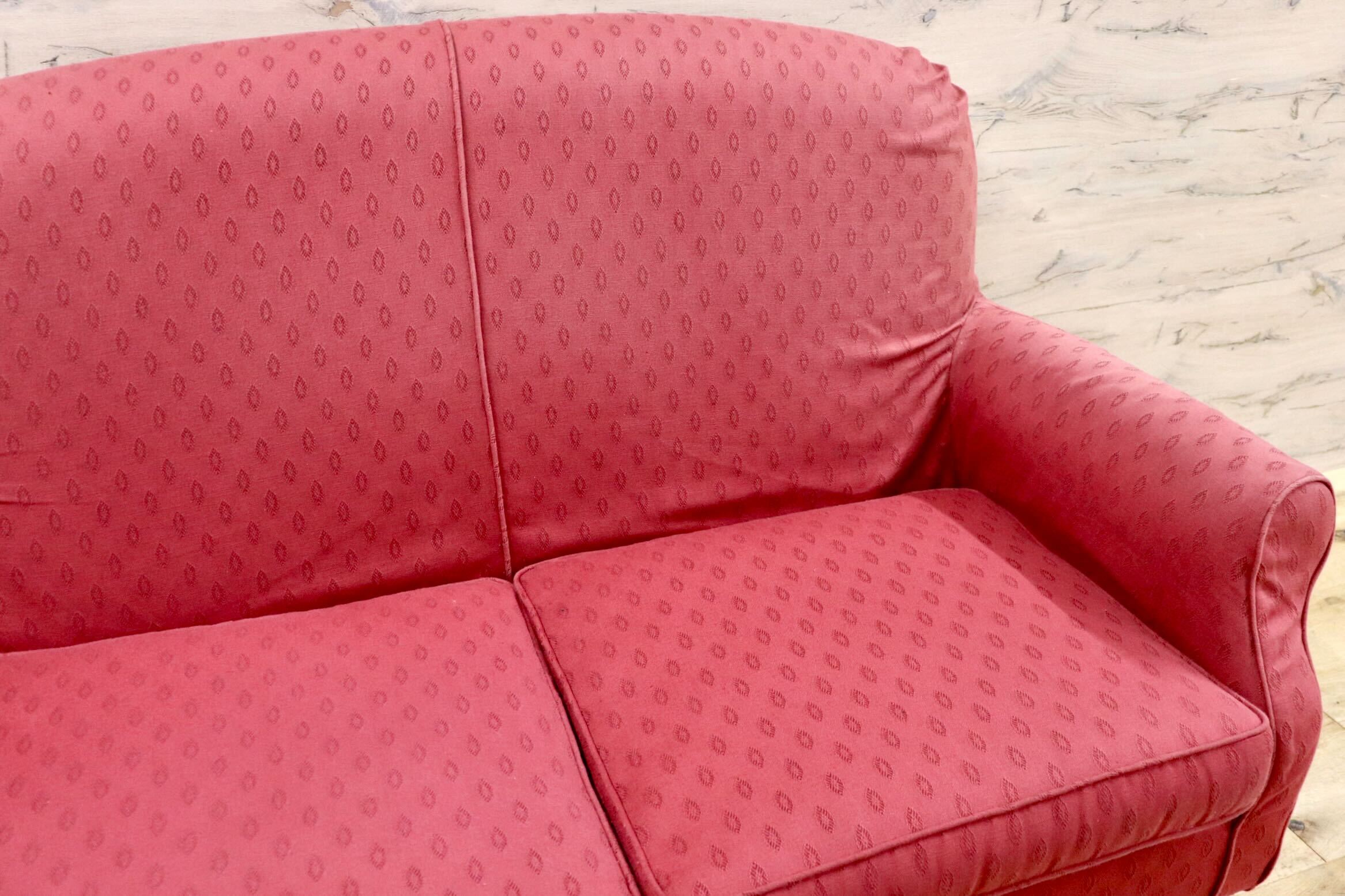 GMHK351○LAURA ASHLEY HOME / ローラアシュレイホーム 2人掛けソファ ラブソファ 長椅子 ファブリック カバーリング モダン エレガント