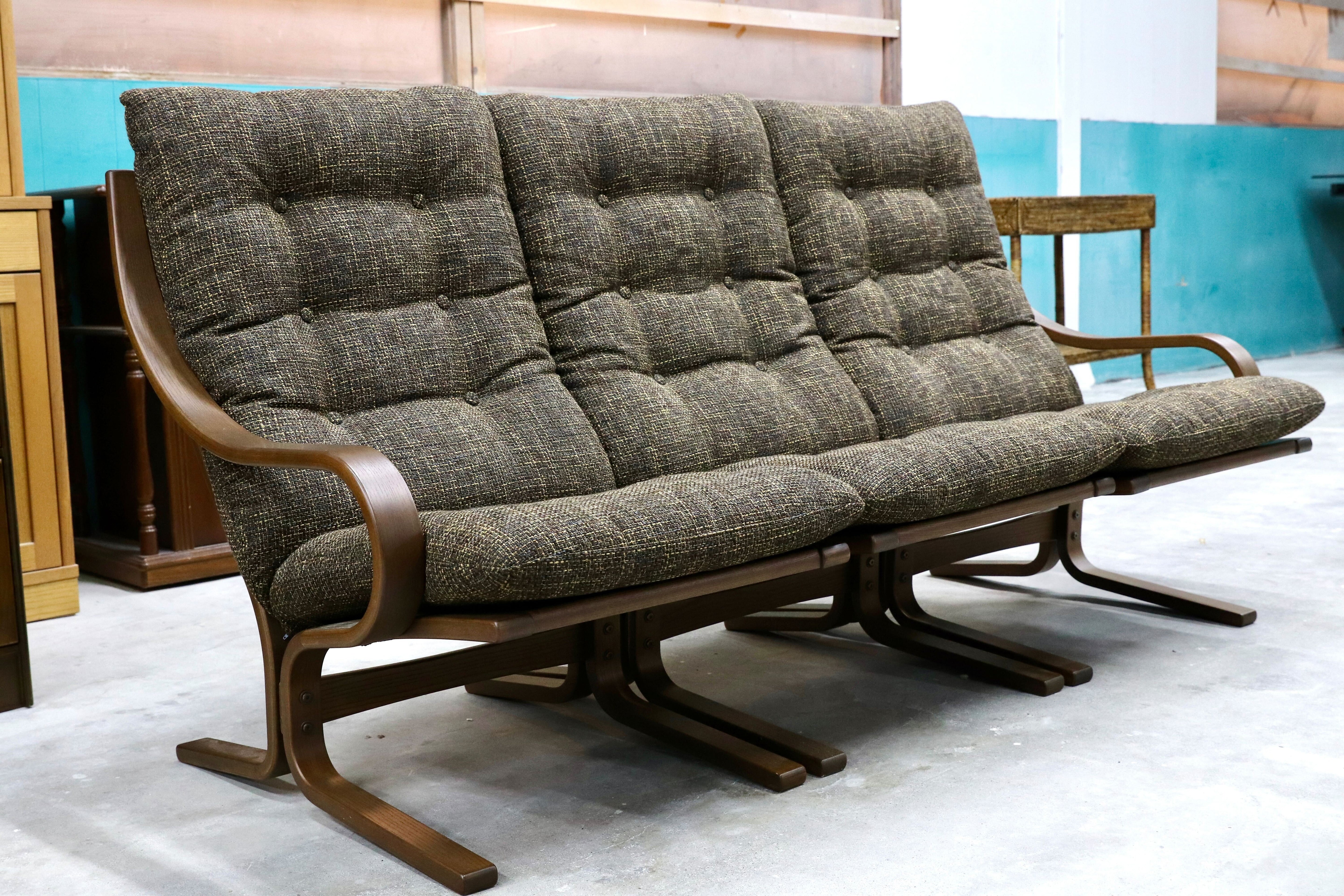 GMHN354B○冨士ファニチア / FUJI FURNITURE アージオ Agio セパレートソファ 3人掛けソファ トリプルソファ 北欧スタイル 約33万