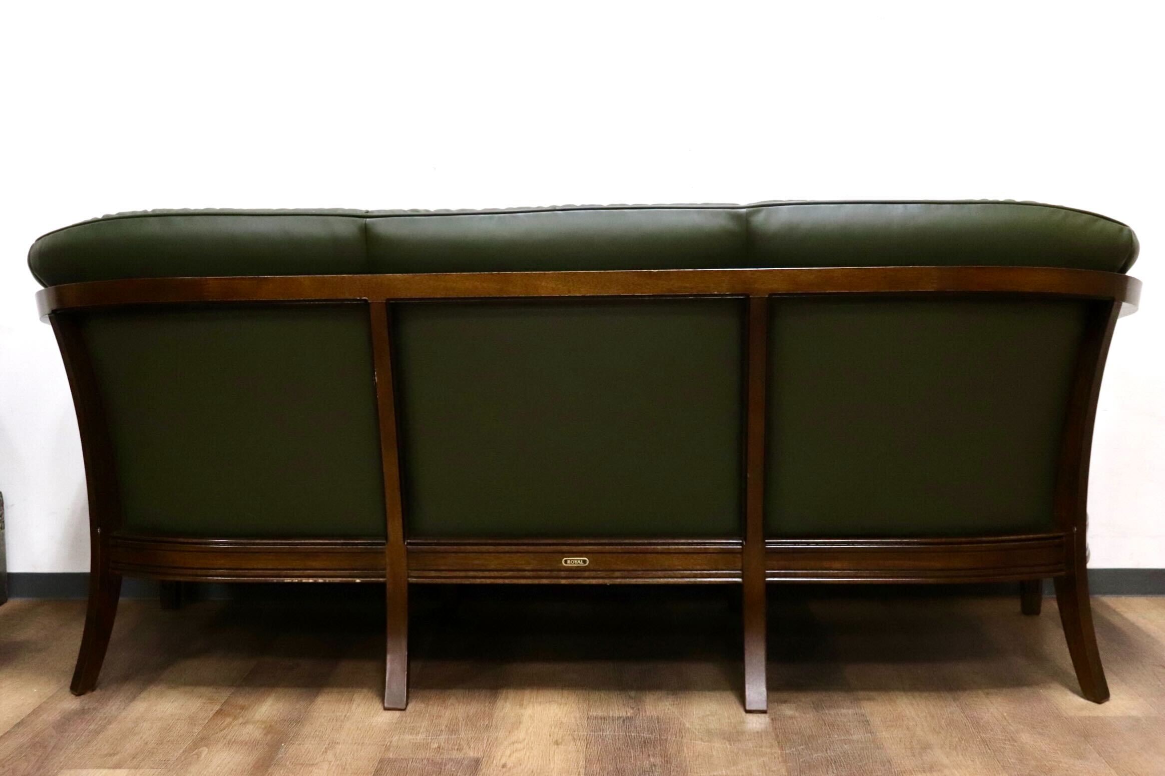 GMHK855○maruni / マルニ ROYAL ロイヤル 地中海 シャルル 3人掛けソファ トリプルソファ 本革 クラシック マルニ最高峰 定価約85万