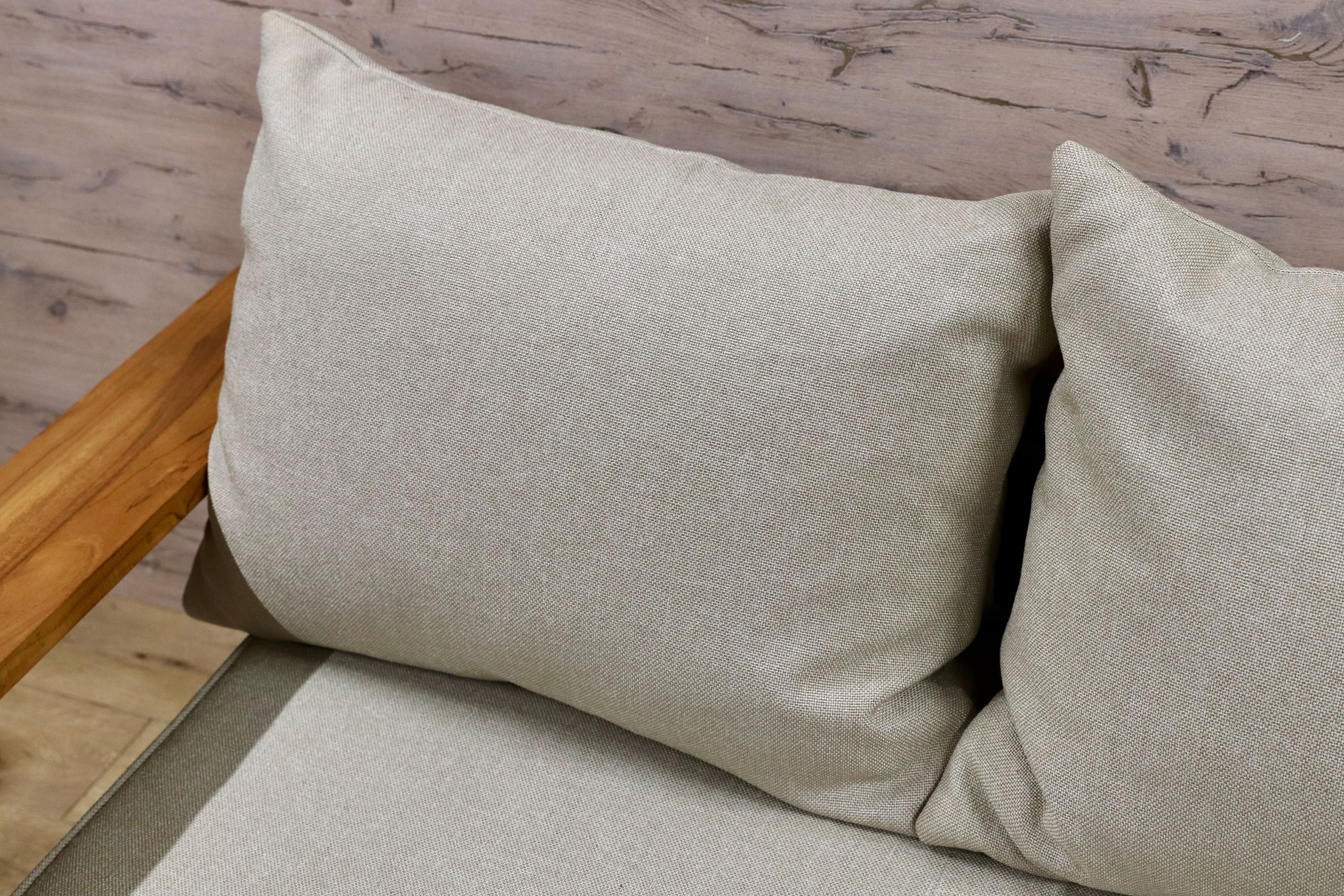 GMIH349○unico / ウニコ BREATH ブレス 3人掛けソファ トリプルソファ チーク無垢材 廃盤 人気シリーズ 北欧ヴィンテージスタイル 稀少