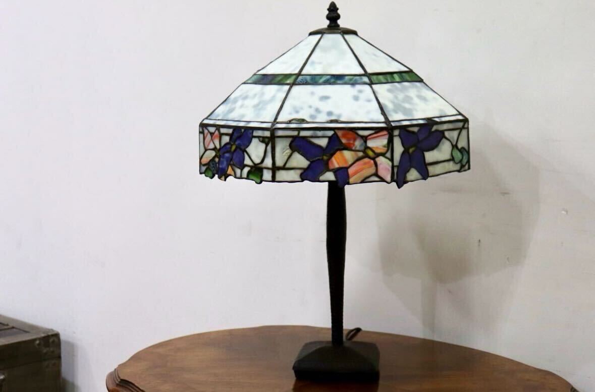 GMUF418○ステンドグラス 照明 テーブルランプ ベッドサイドランプ デスクライト スタンドライト ※発送不可