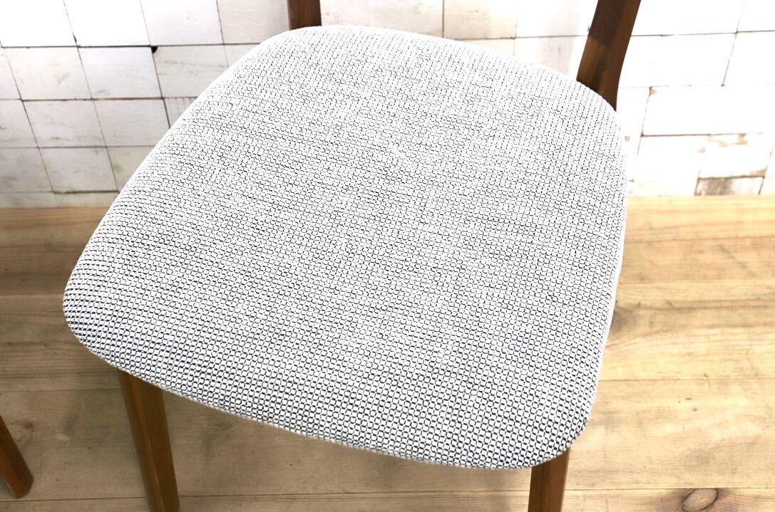 GMJS301A◯shirakawa / シラカワ ダイニングチェア 2脚セット ウォールナット材 北欧モダン 飛騨家具 木製椅子