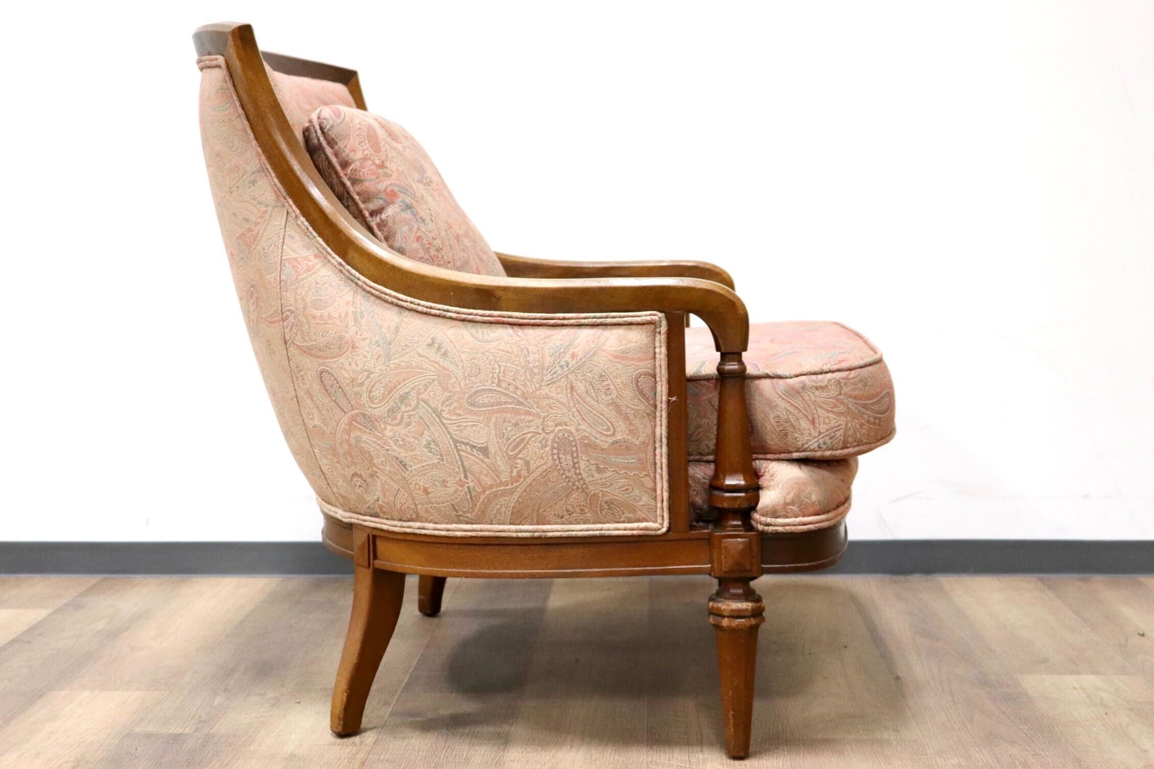 GMGH371A○DREXEL HERITAGE / ドレクセルヘリテイジ Upholstery アップホルスタリー シングルソファ 1人掛けソファ ヴィンテージ 約57万