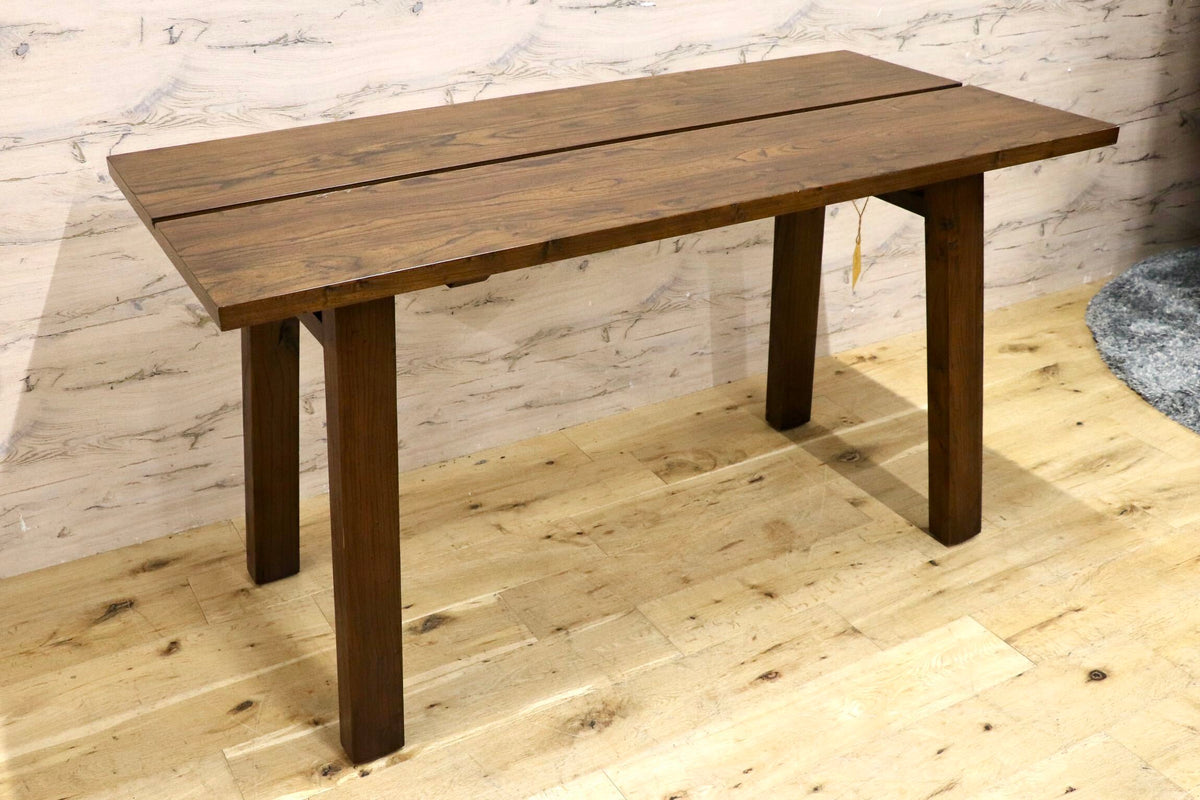 GMIK381◯CORIGGE MARKET / コリッジマーケット ジュンコダイニングテーブル 食卓テーブル 作業台 エルム古材 北欧 定価約7.7万円