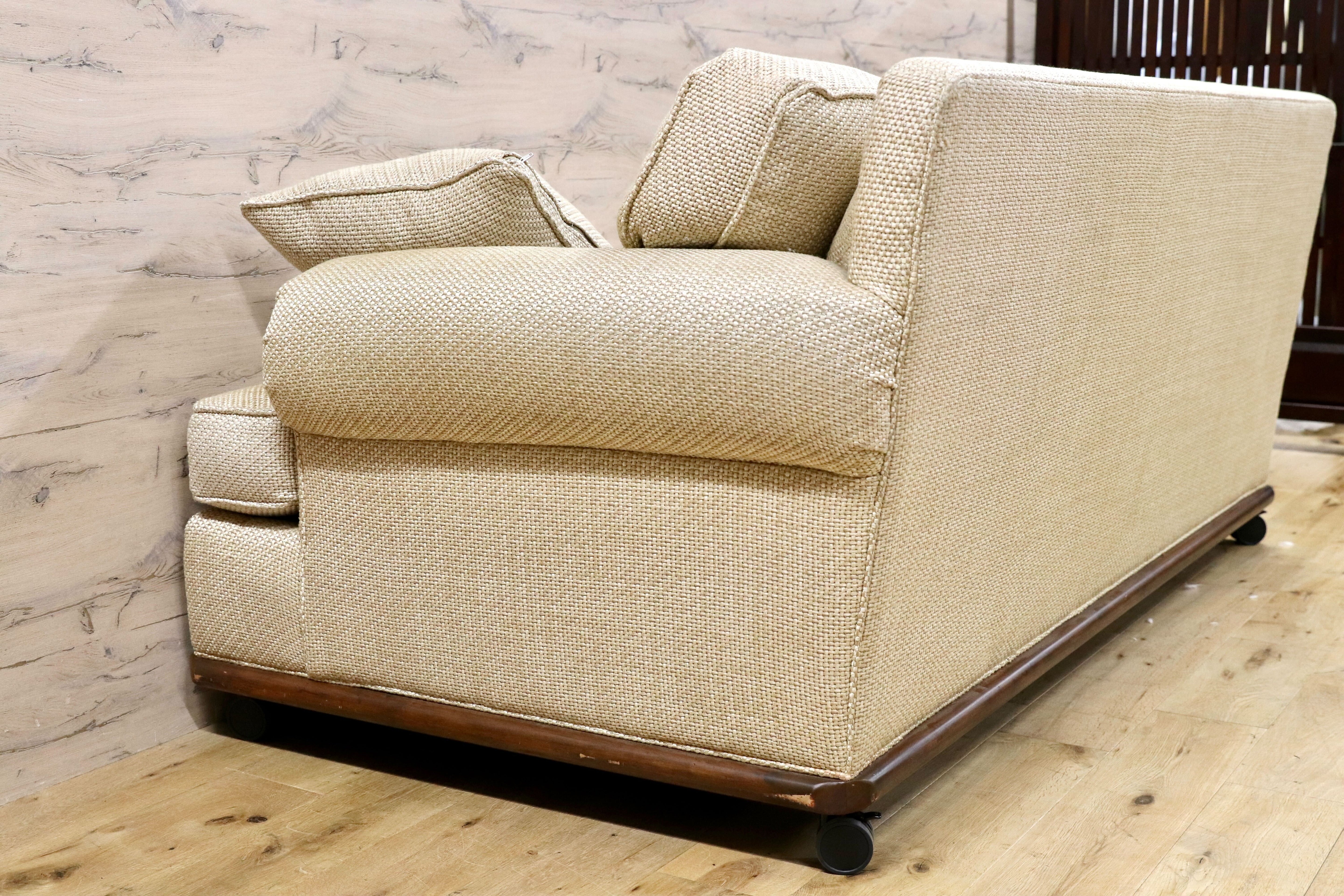 GMGK391○DREXEL HERITAGE / ドレクセルヘリテイジ 3人掛けソファ トリプルソファ USA 最高峰 約130万 クラシック ヴィンテージ 稀少