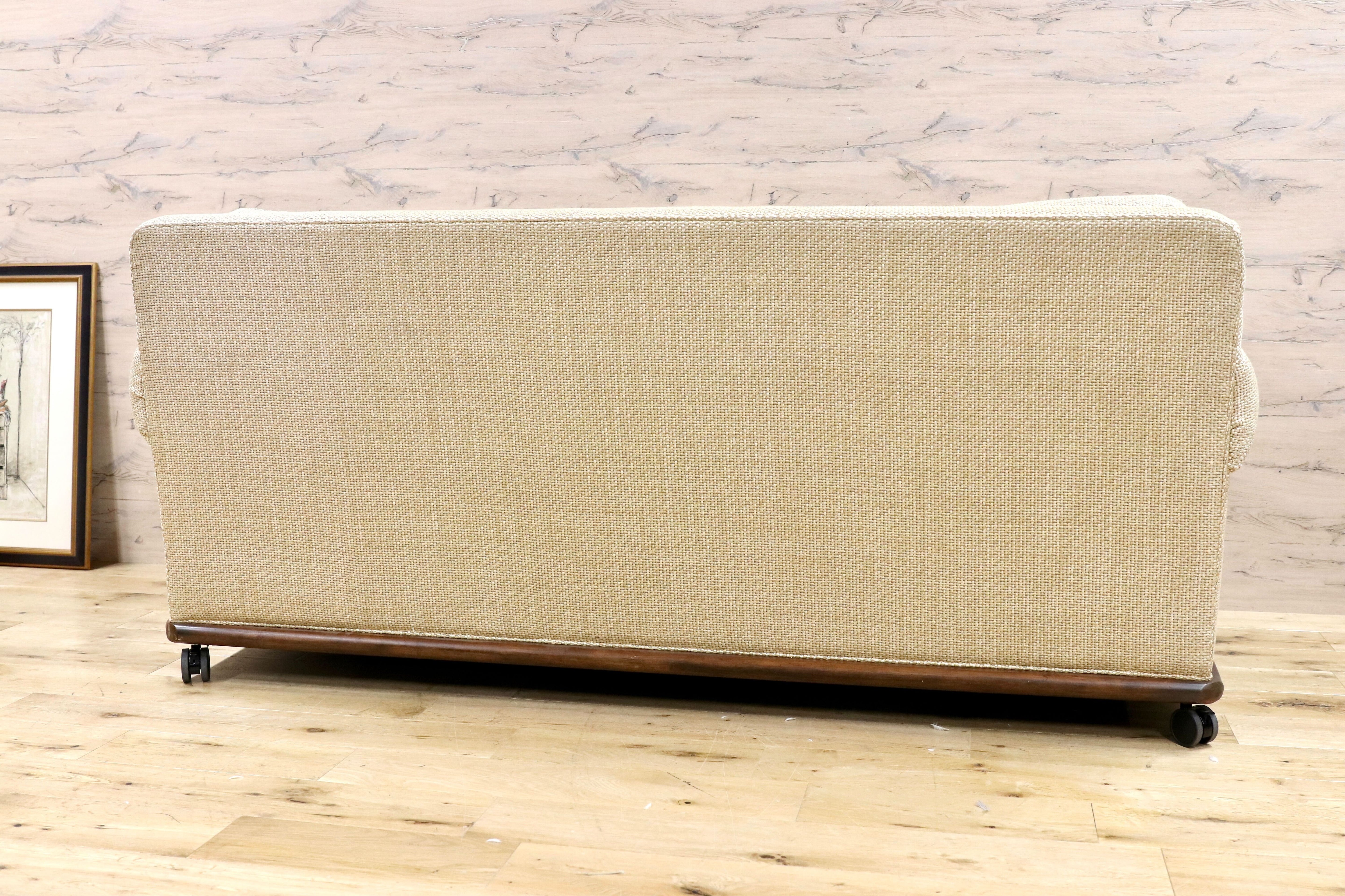 GMGK391○DREXEL HERITAGE / ドレクセルヘリテイジ 3人掛けソファ トリプルソファ USA 最高峰 約130万 クラシック ヴィンテージ 稀少