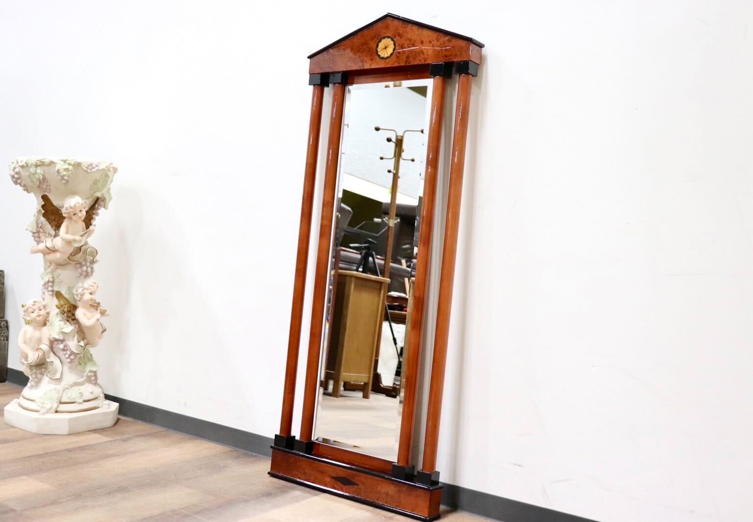 新品！イタリア製象嵌入ミラー 画期的