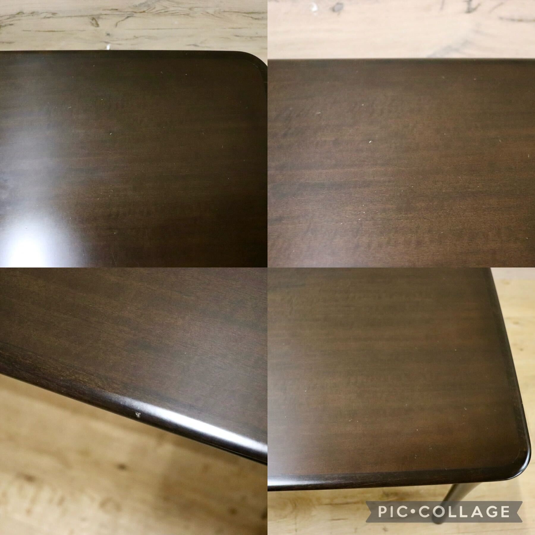 GMGK399○karimoku / カリモク TE4710 センターテーブル ローテーブル リビングテーブル コーヒーテーブル 応接 ダークブラウン 国産家具