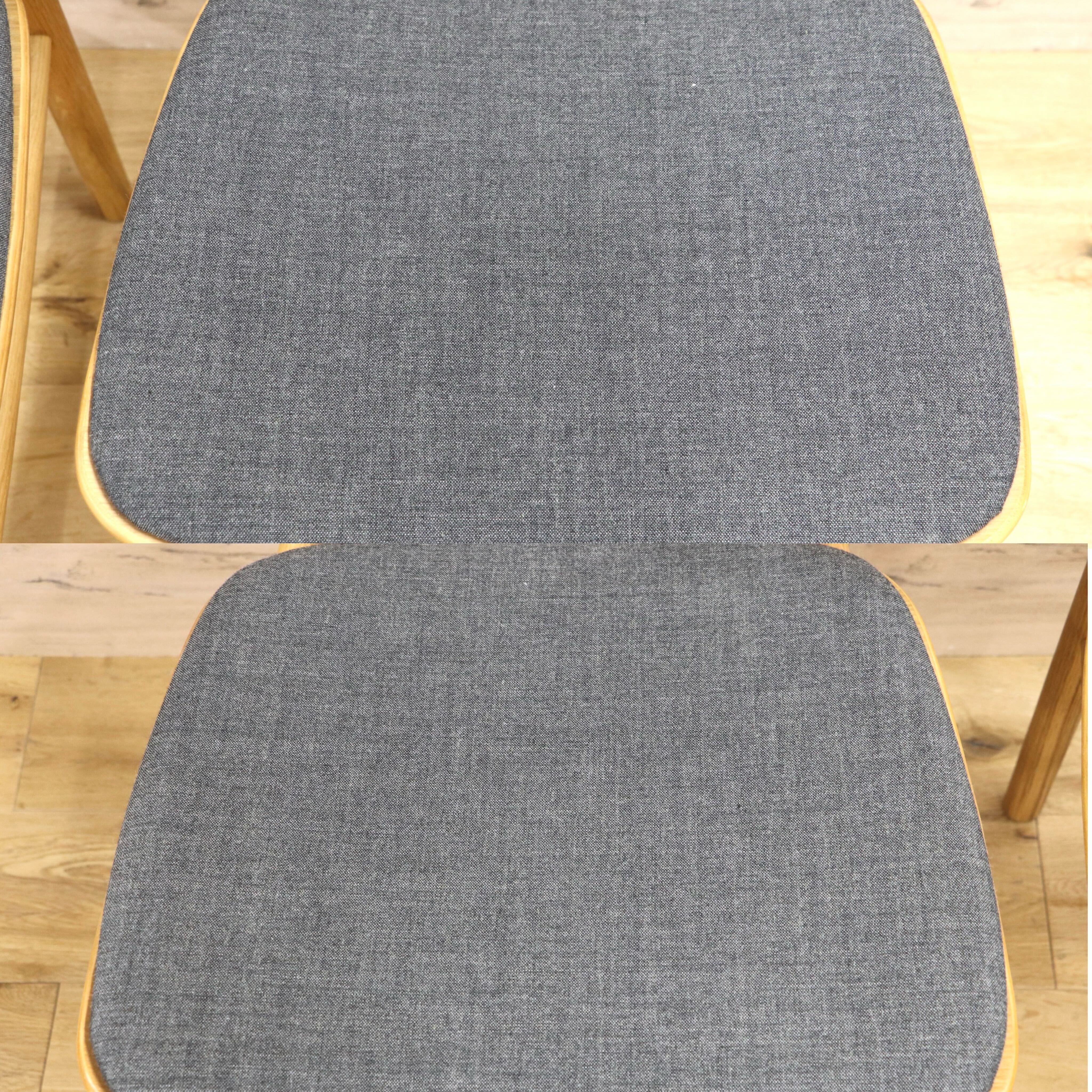GMIN2A○無印良品 / MUJI ラウンドチェア ダイニングチェア オーク材 2脚セット ナチュラル 北欧スタイル 定価約5.9万