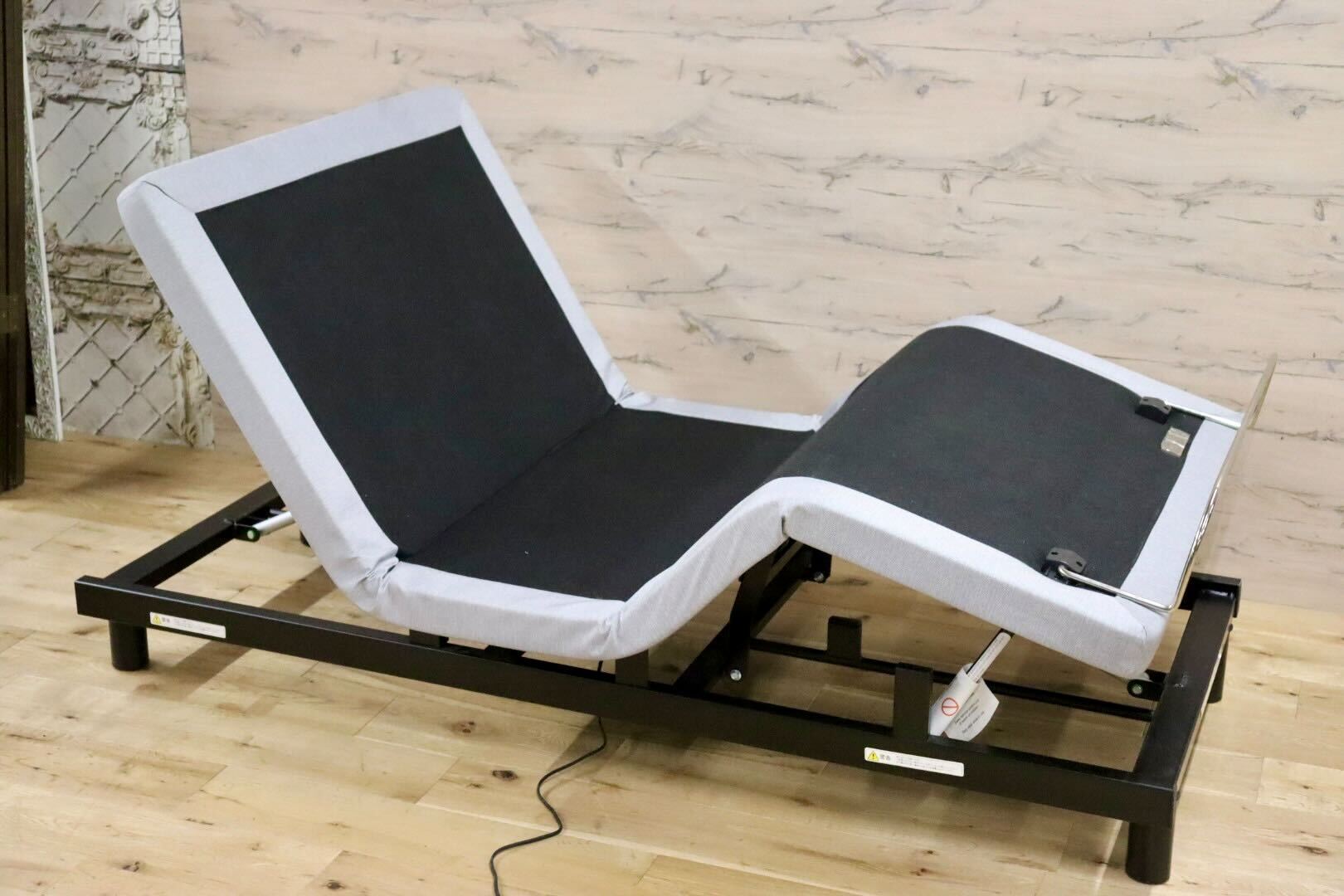 GMIH559○TEMPUR / テンピュール Micro-Tech マイクロテック 電動リクライニングベッド シングルベッド マットレス 約40万 展示品