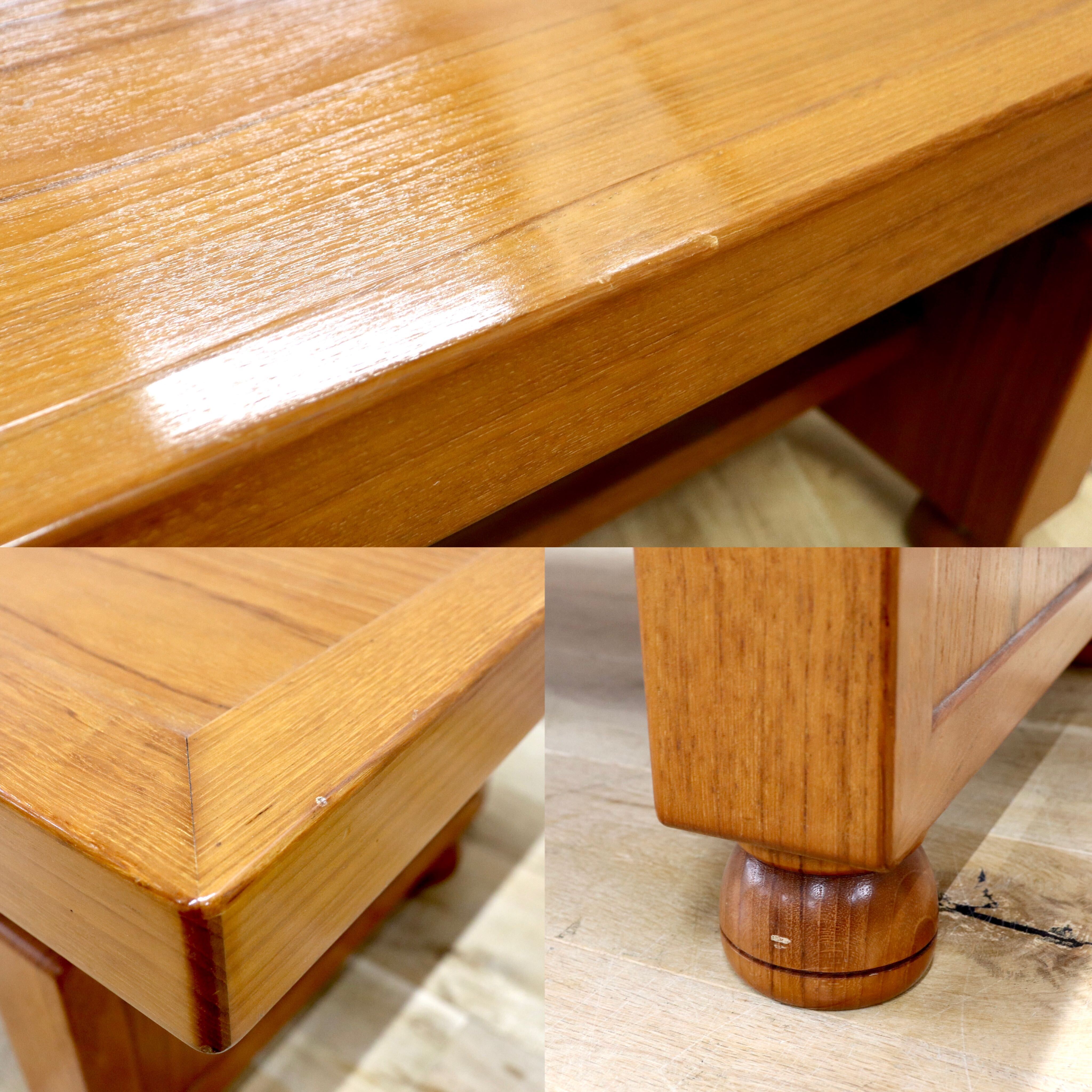 GMHK630○センターテーブル ローテーブル リビングテーブル 応接机 レトロモダン ヴィンテージ 木製家具