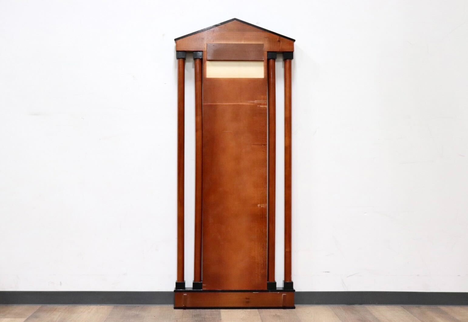 GMGN163D○イタリア製 最高級 鏡 ウォールミラー 姿見 壁掛け式 バーズアイメープル 象嵌細工 クラシック エレガント アンティーク 展示品