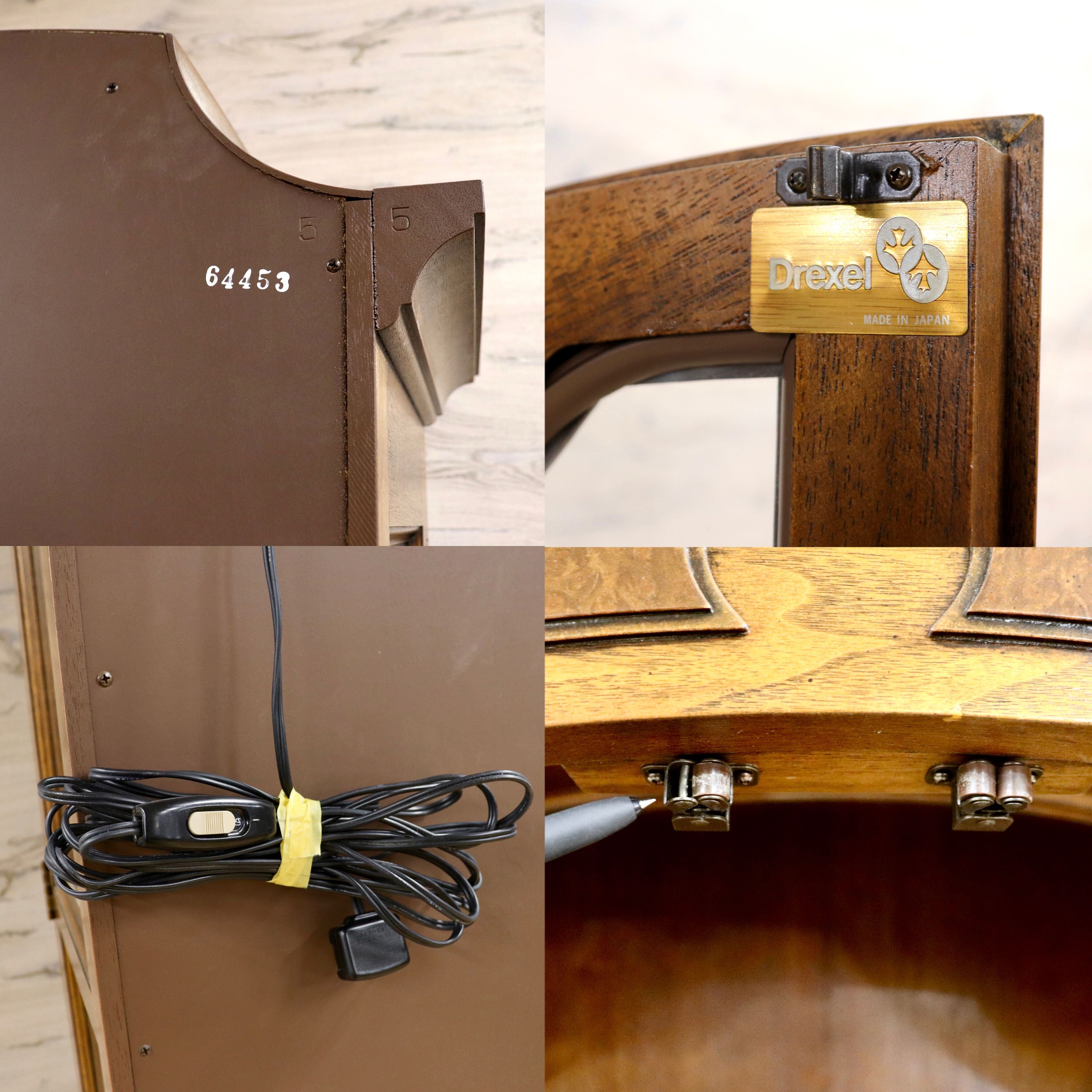 GMHK829○DREXEL HERITAGE /ドレクセルヘリテイジ キャビネット 飾り棚 クラシック クラシック 約70万