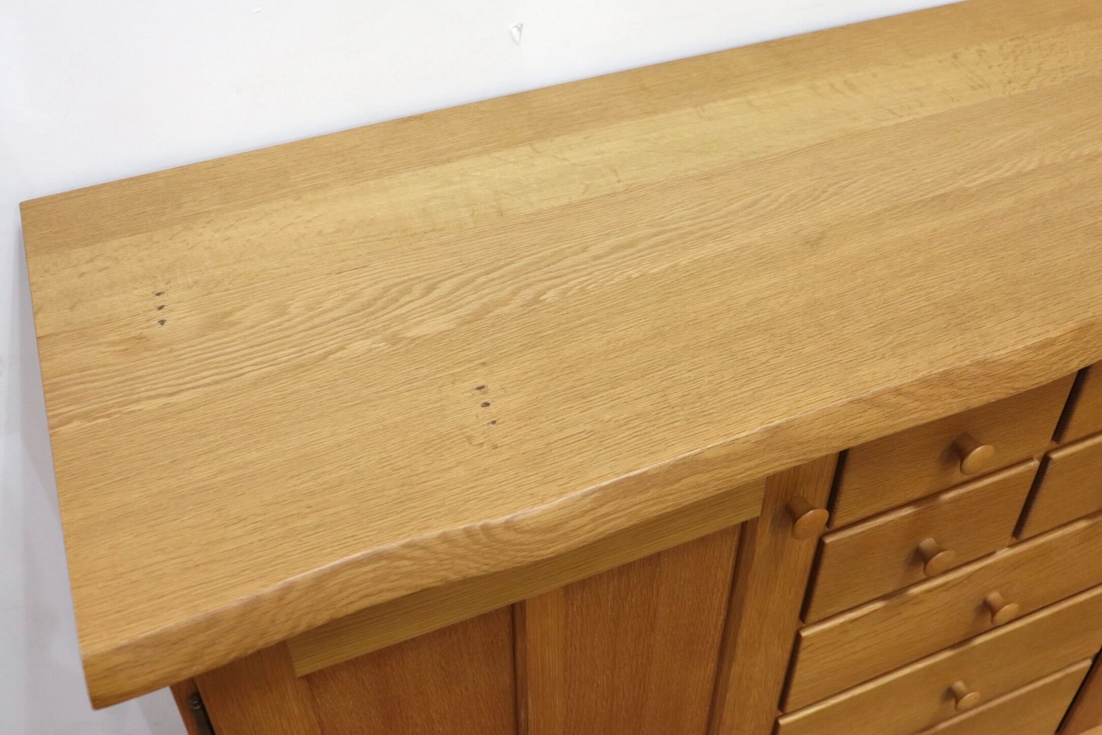 GMHK851○北欧スタイル サイドボード キャビネット リビングボード オーク材 ナチュラル 国産家具 検)CHARDONNAY カンディハウス 飛騨家具