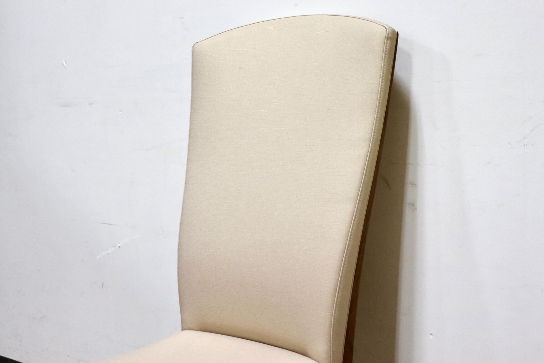 GMHH209A○karimoku / カリモク CT7855 ダイニングチェア 食卓椅子 アームレスチェア 椅子 合皮 国産家具 モダン 定価約8.1万 展示品