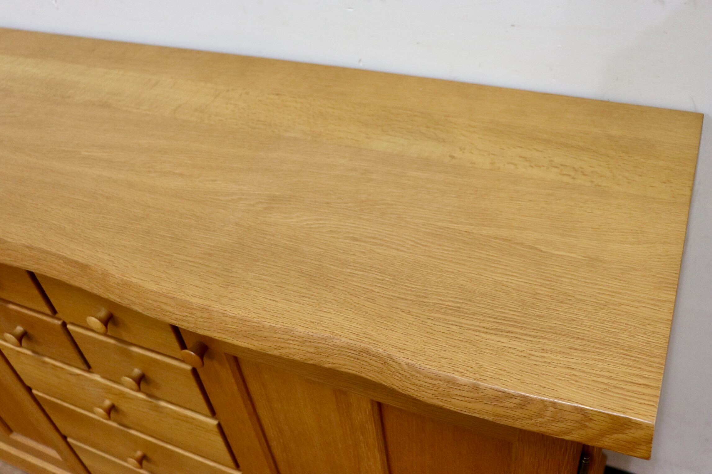 GMHK851○北欧スタイル サイドボード キャビネット リビングボード オーク材 ナチュラル 国産家具 検)CHARDONNAY カンディハウス 飛騨家具