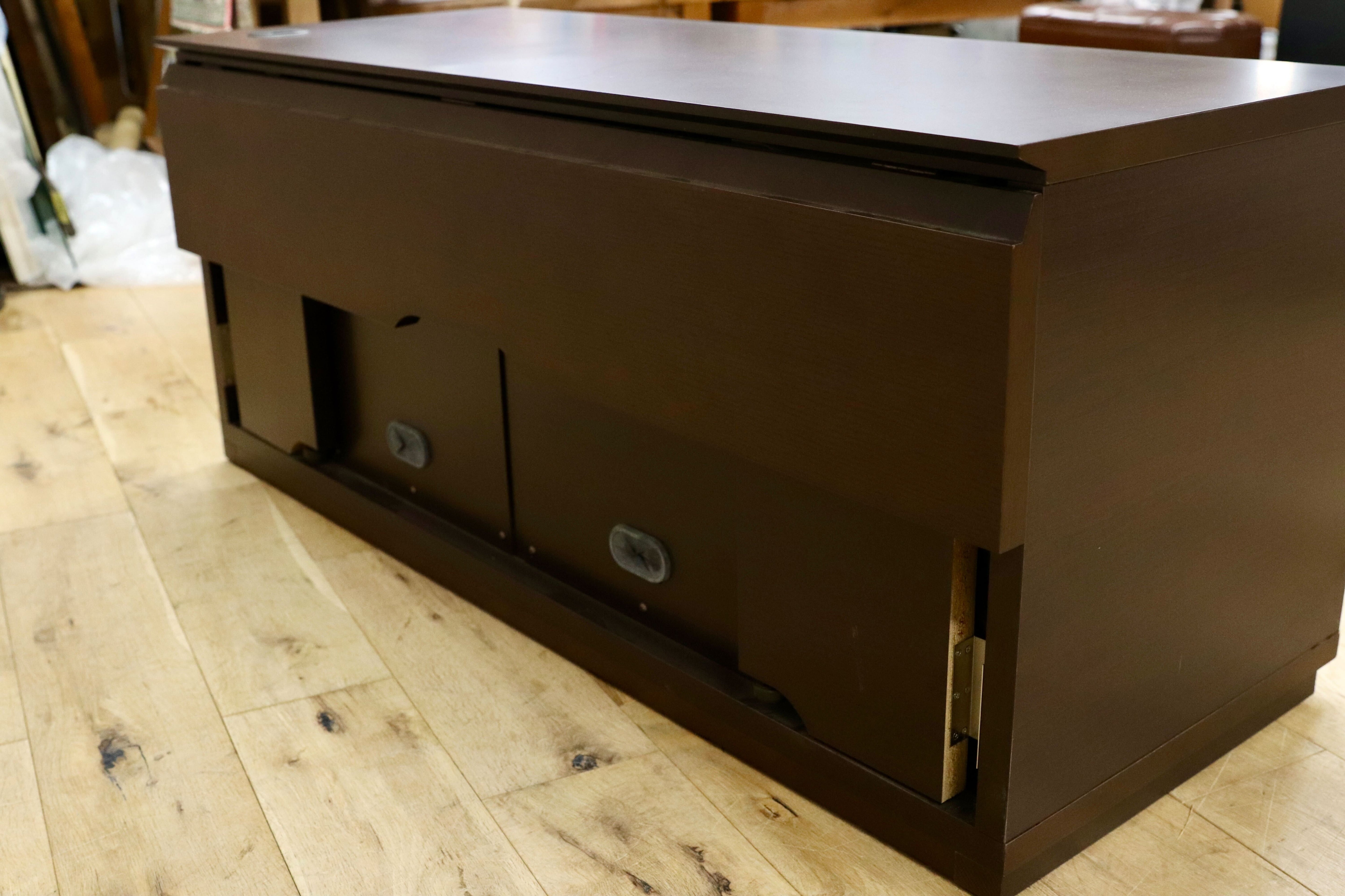 GMHN379○maruni / マルニ テレビボード TVボード AVボード ローボード リビング収納 ブラウン モデルルーム展示品