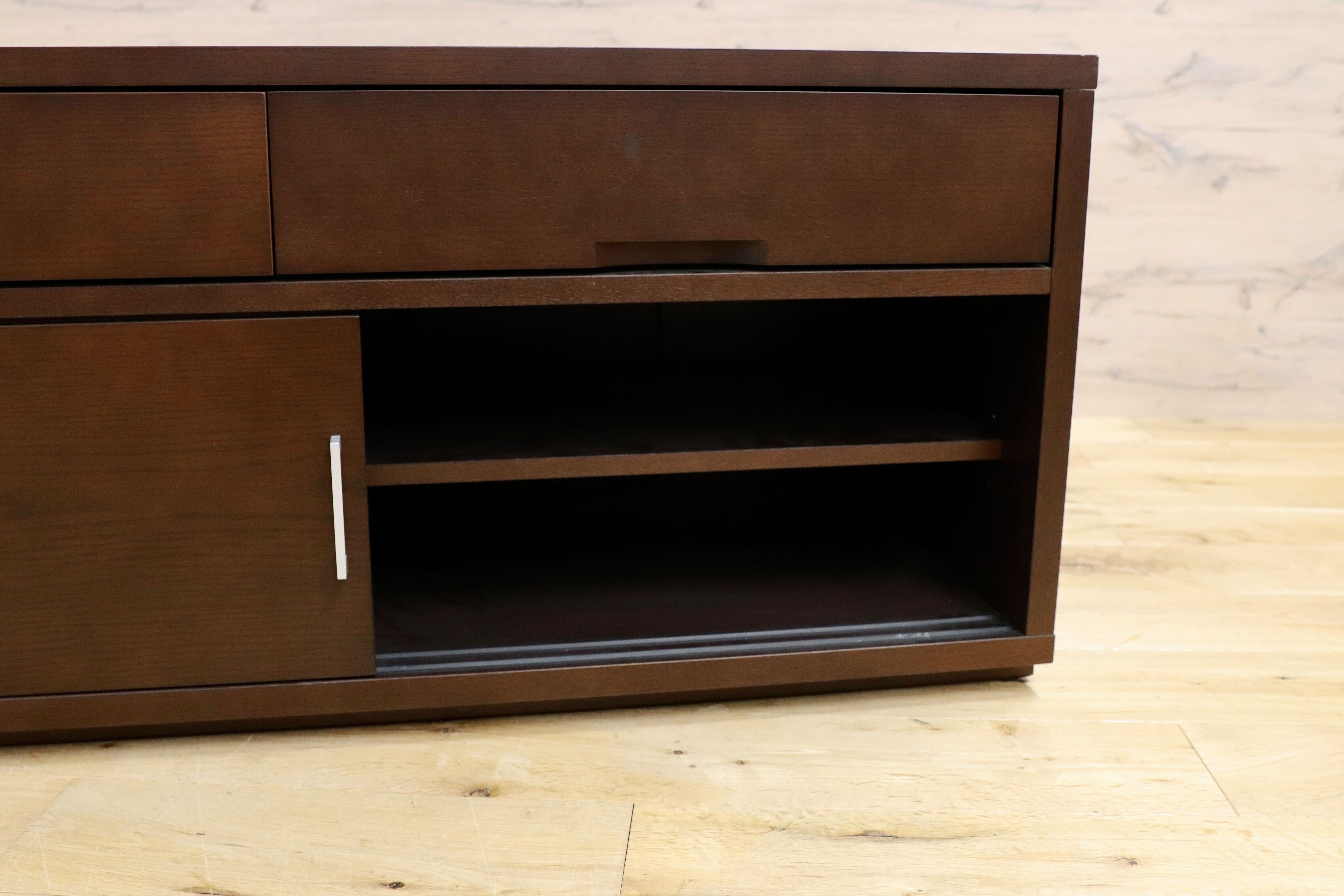 GMHN379○maruni / マルニ テレビボード TVボード AVボード ローボード リビング収納 ブラウン モデルルーム展示品