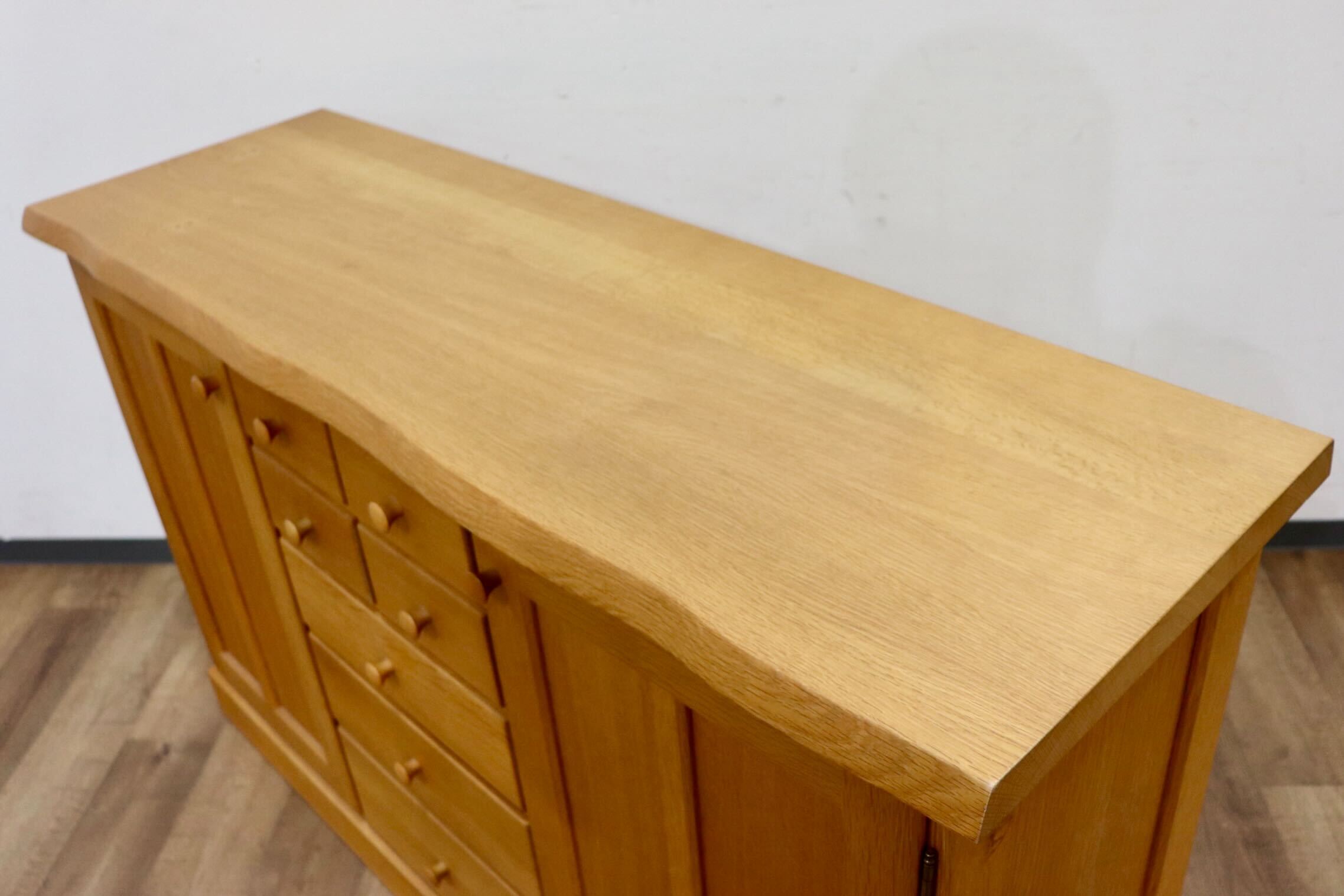 GMHK851○北欧スタイル サイドボード キャビネット リビングボード オーク材 ナチュラル 国産家具 検)CHARDONNAY カンディハウス 飛騨家具