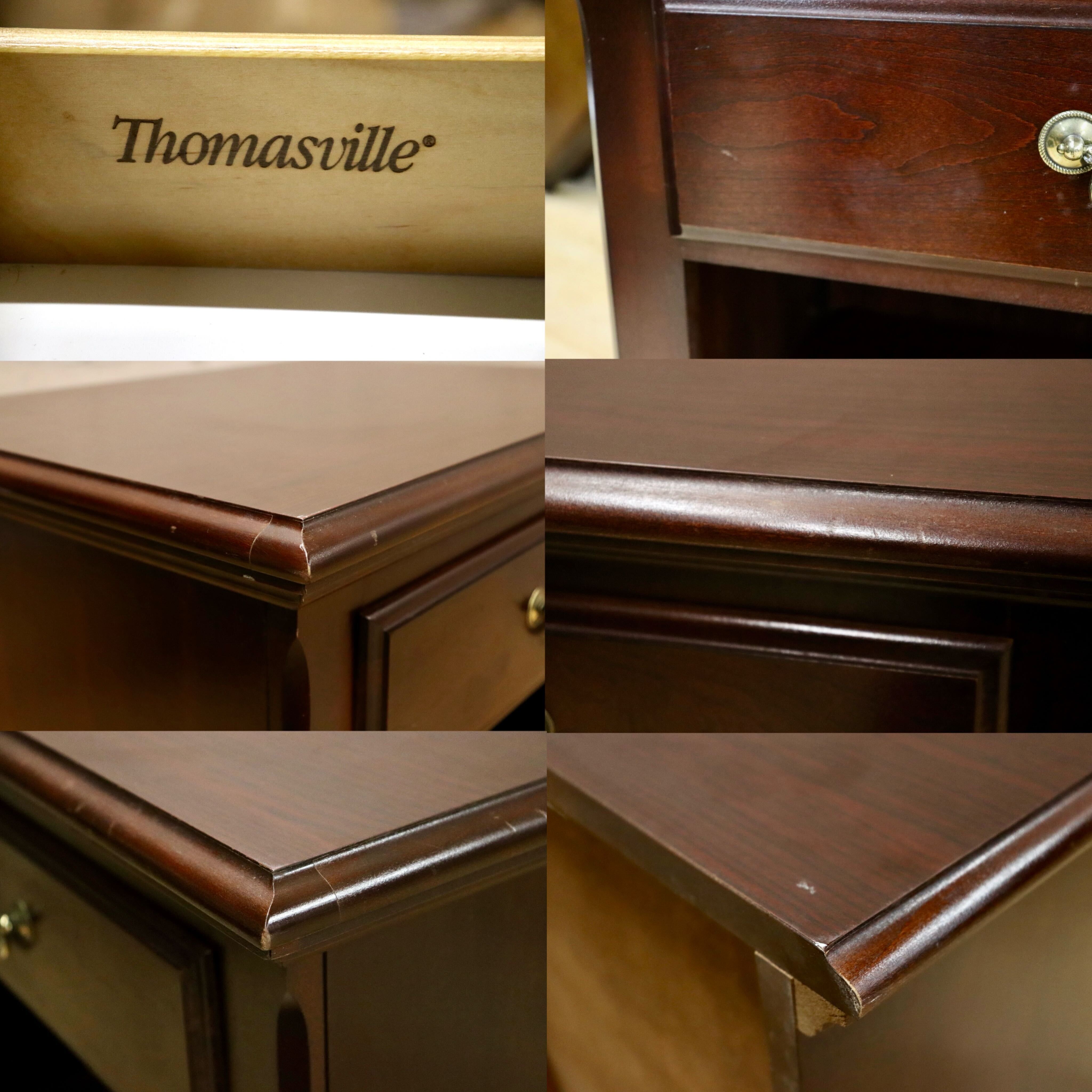 GMHS180F○Thomasville / トーマスビル ナイトテーブル エンドテーブル サイドテーブル 米軍放出家具 アンティーク ヴィンテージ