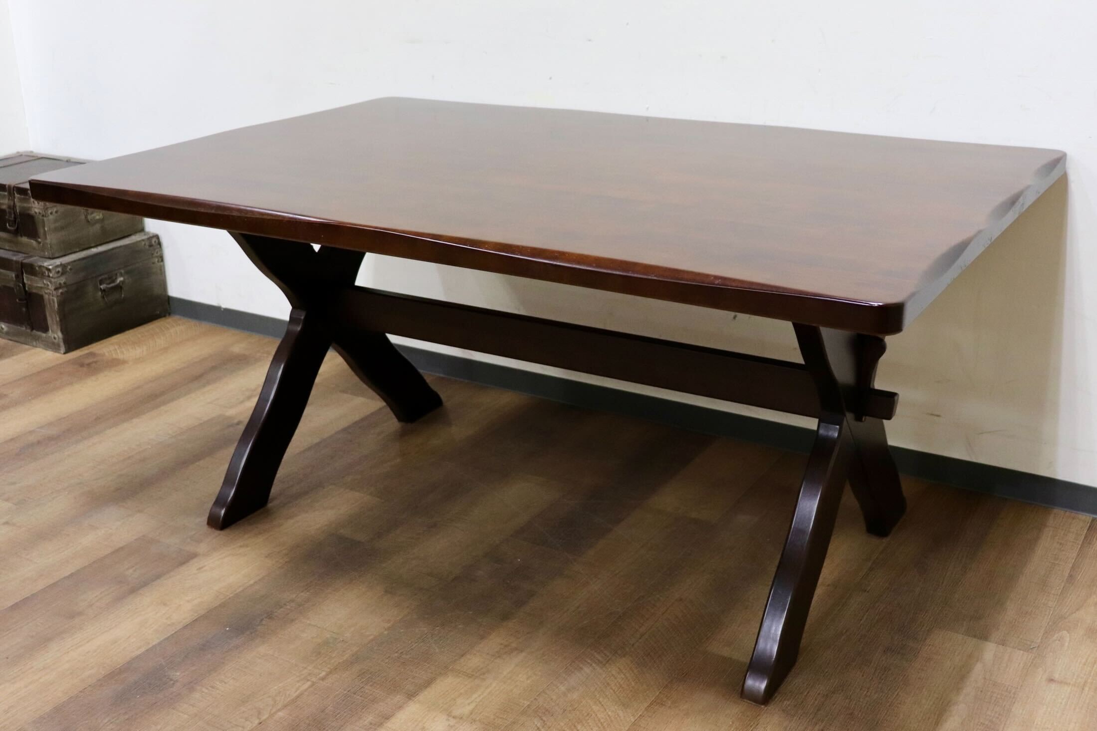 GMHH440○karimoku / カリモク RUSTIC ルスティック ダイニングテーブル 食卓テーブル カントリー レトロ 廃番 希少 アンティーク