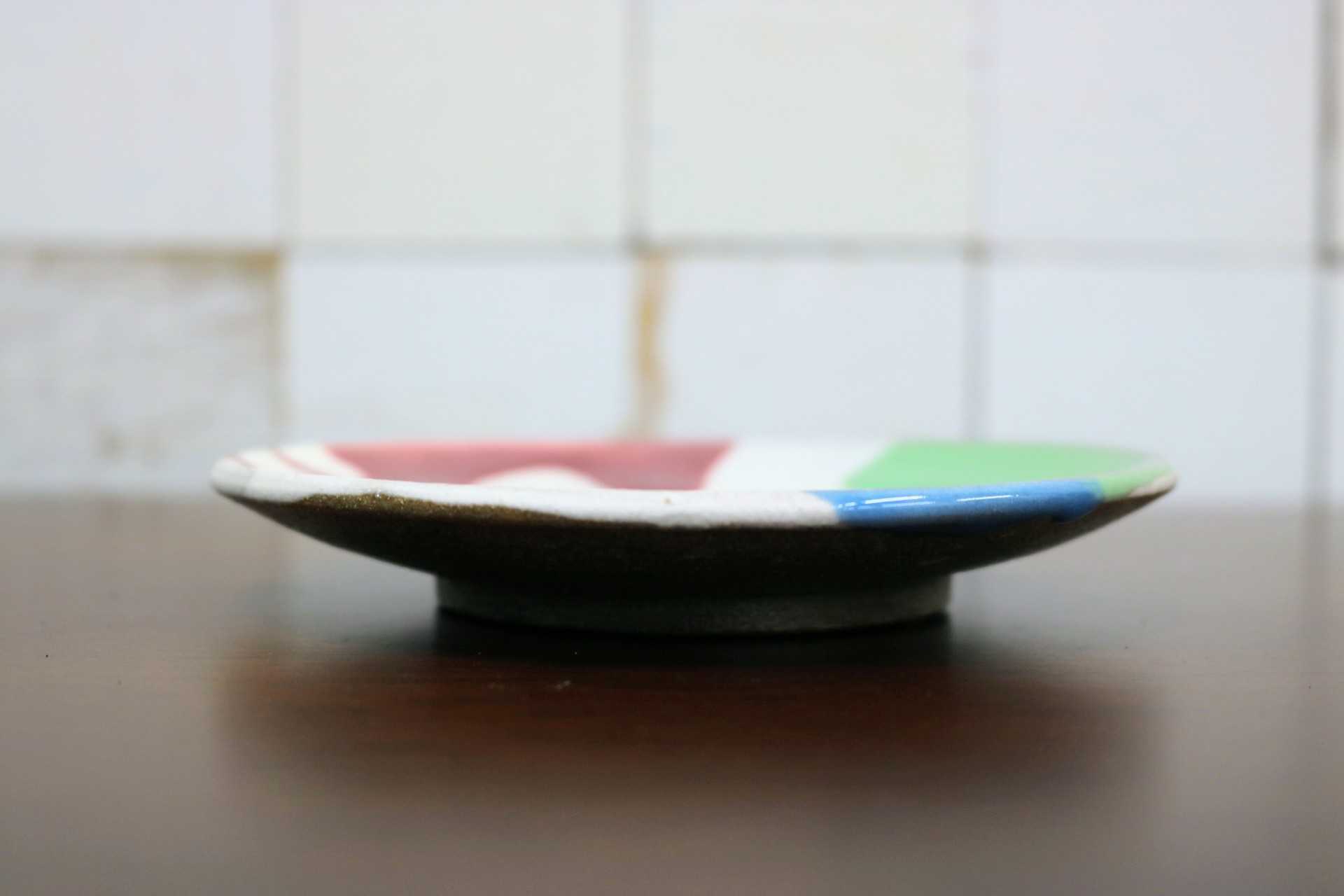 GMIO554B◯丹文窯 丹波焼 白小皿 陶器 伝統工芸 丹波篠山 未使用